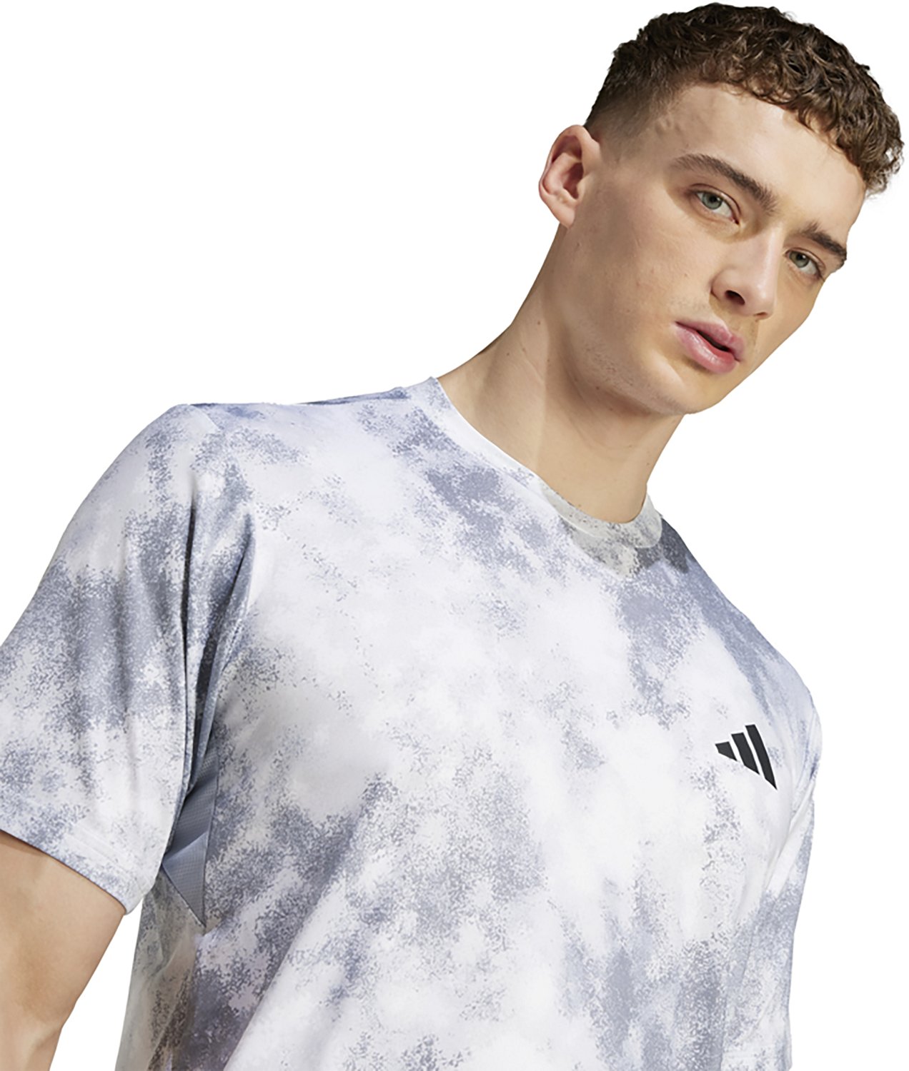 adidas Men's Sea Allover Print T-shirt - view number 3
