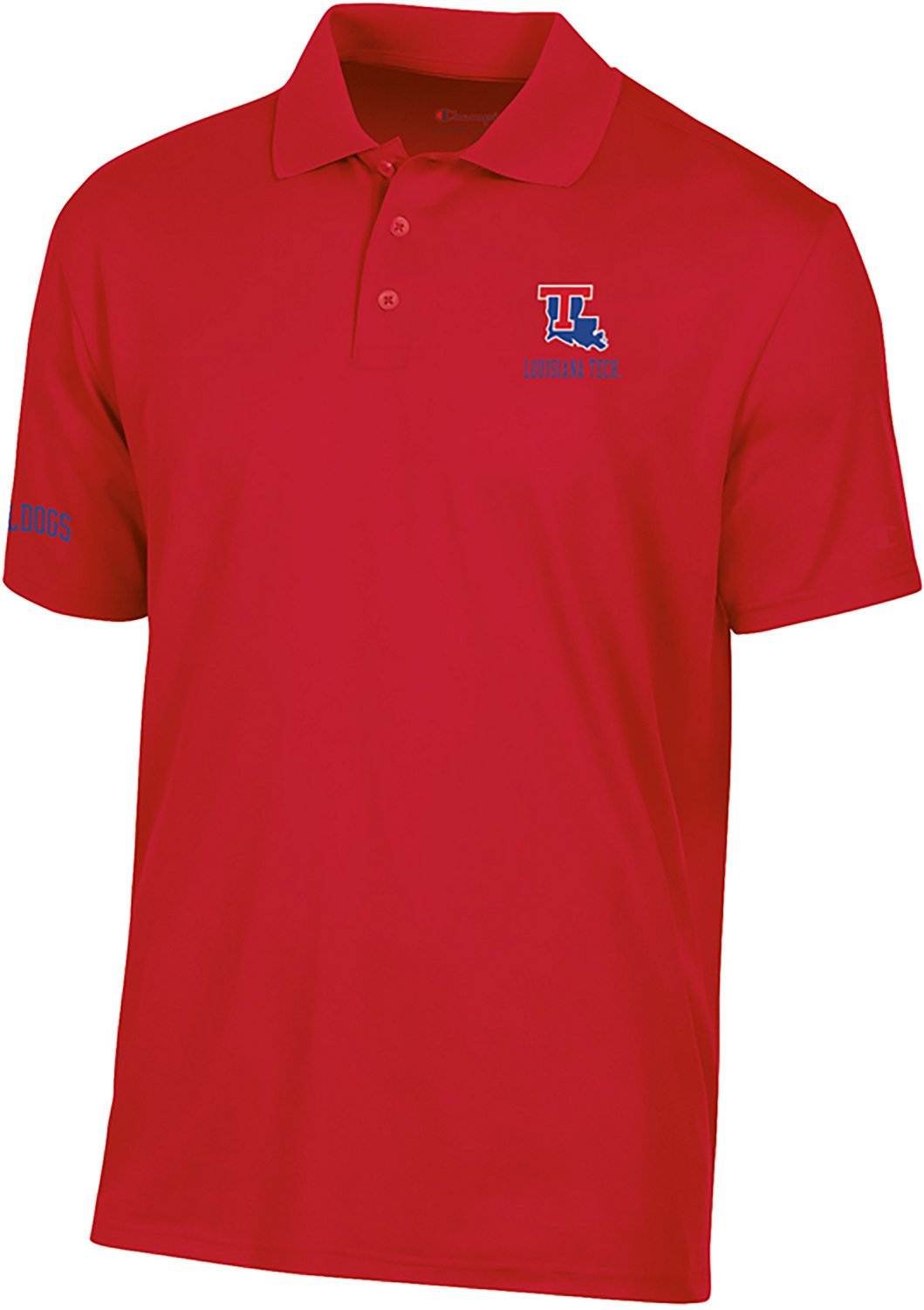 Champion Men's Louisiana Tech Solid Polo Shirt - view number 1