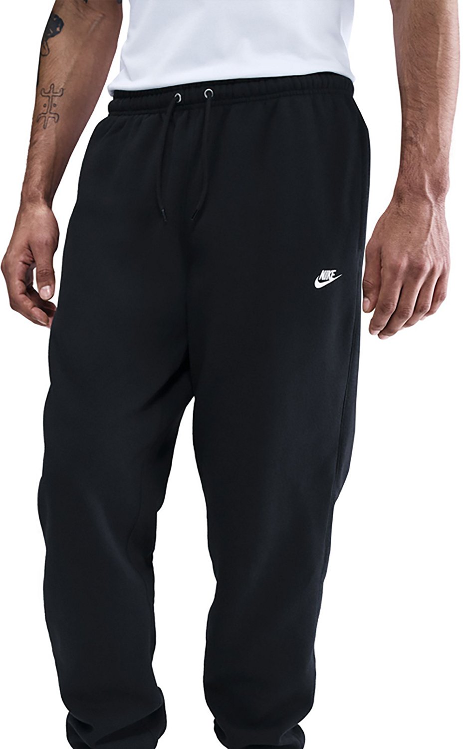 Nike Men's Club Cuffed Brushed Fleece Sweatpants - view number 3