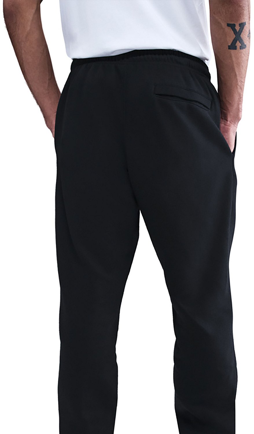 Nike Men's Club Cuffed Brushed Fleece Sweatpants - view number 4