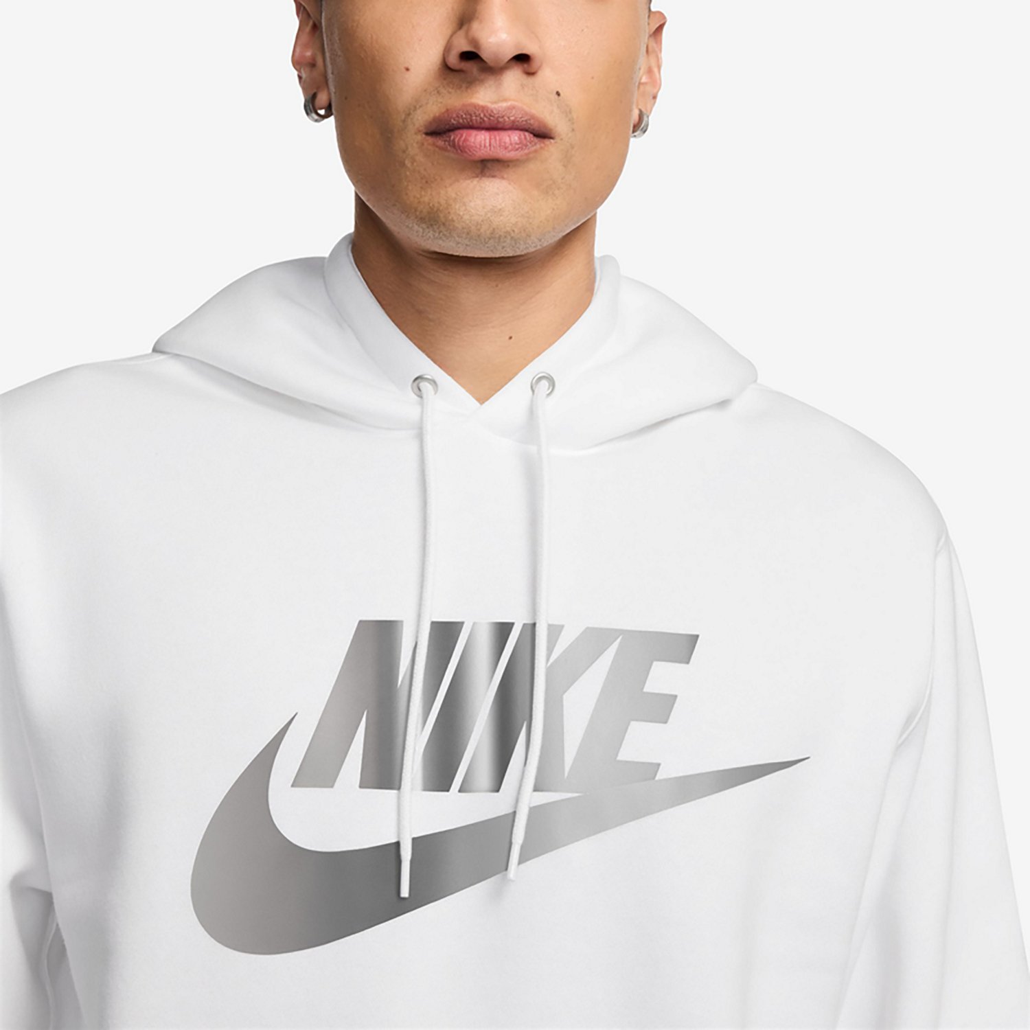 Nike Men's Club Pullover Fleece Hoodie - view number 3