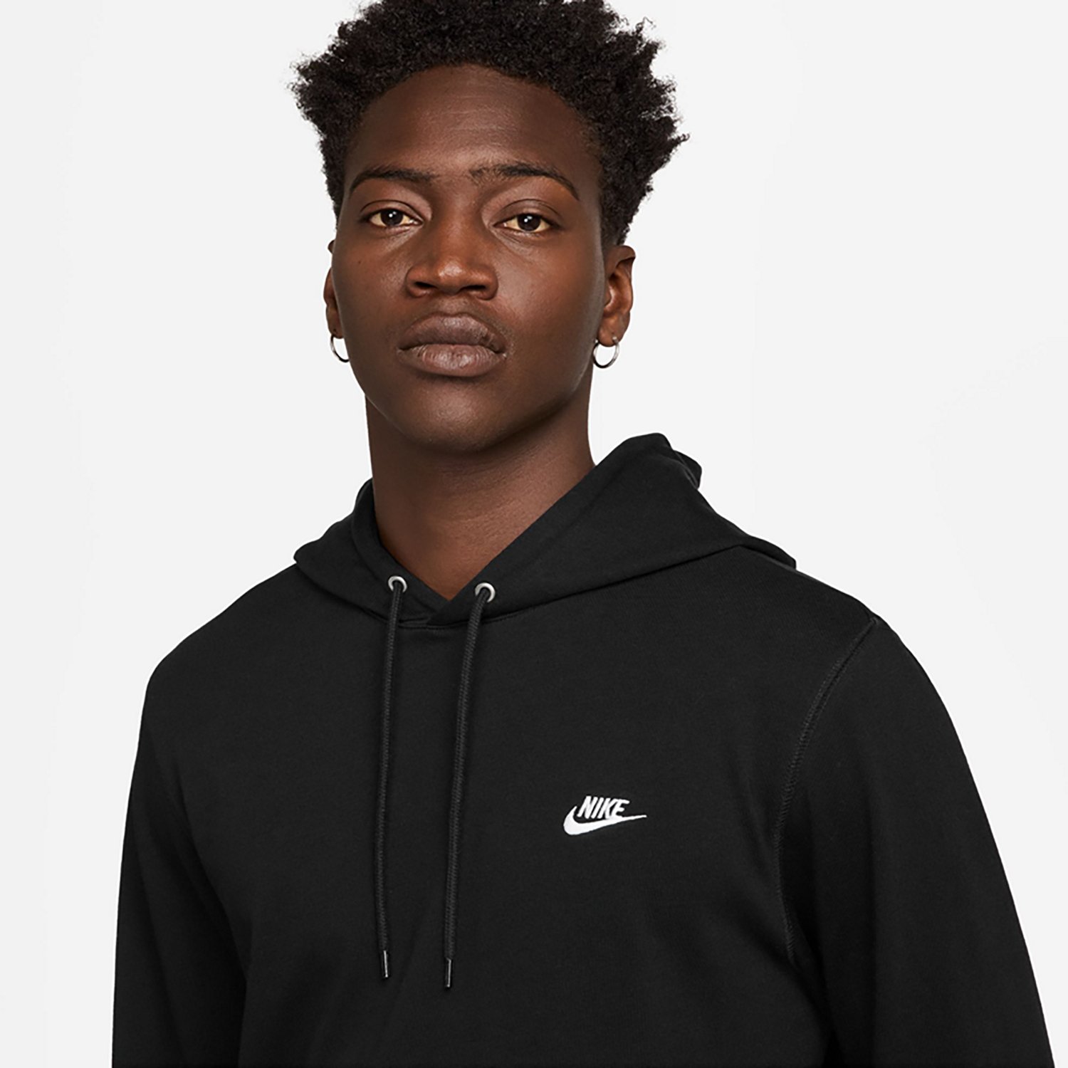 Nike Men's Club Knit Pullover Hoodie - view number 3