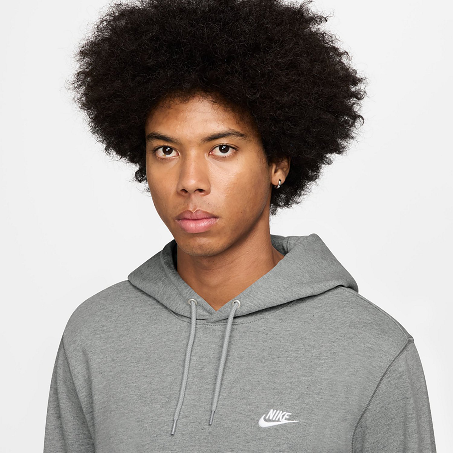 Nike Men's Club Knit Pullover Hoodie - view number 3