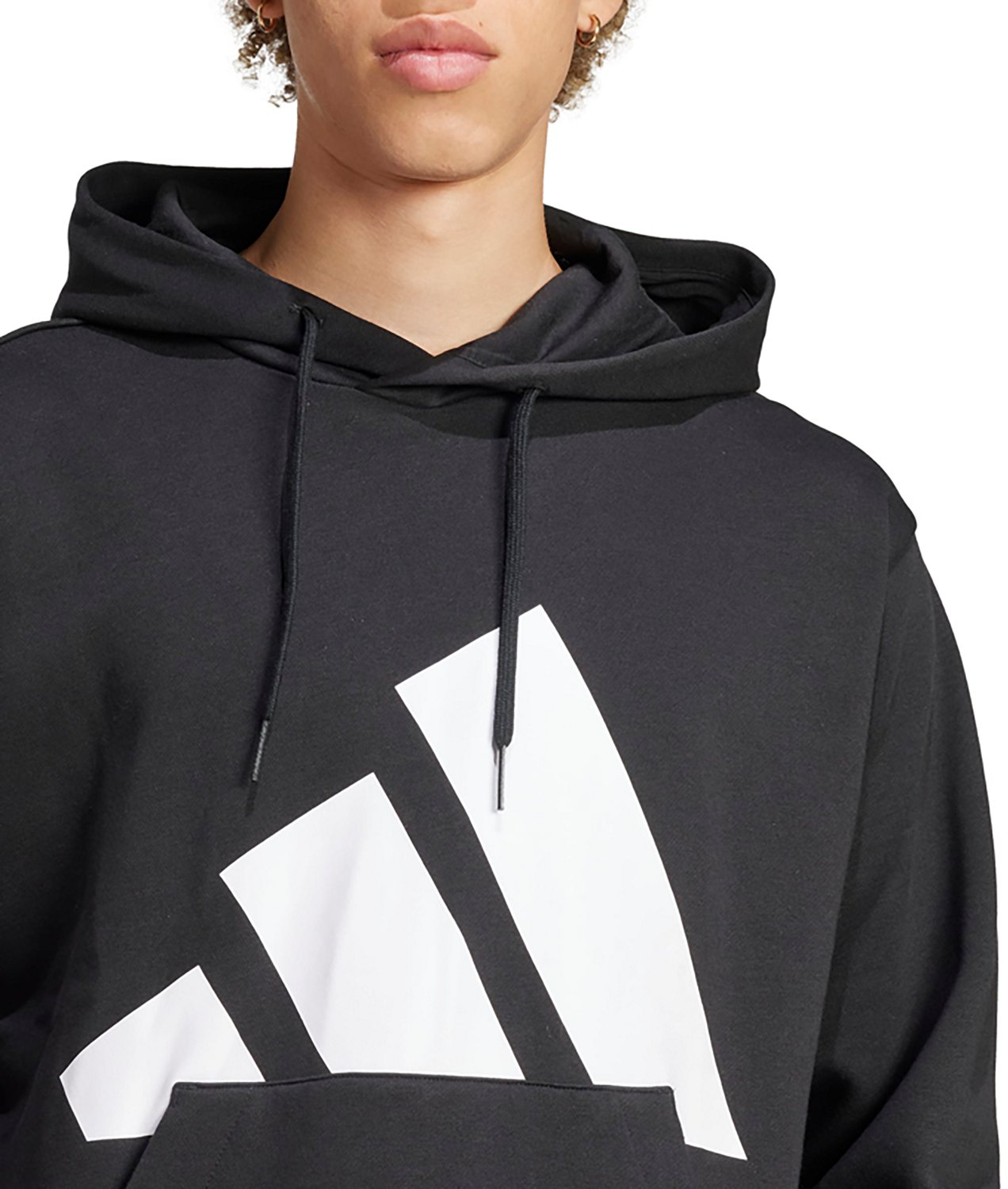 adidas Men's Essentials Big Logo Fleece Hoodie - view number 3