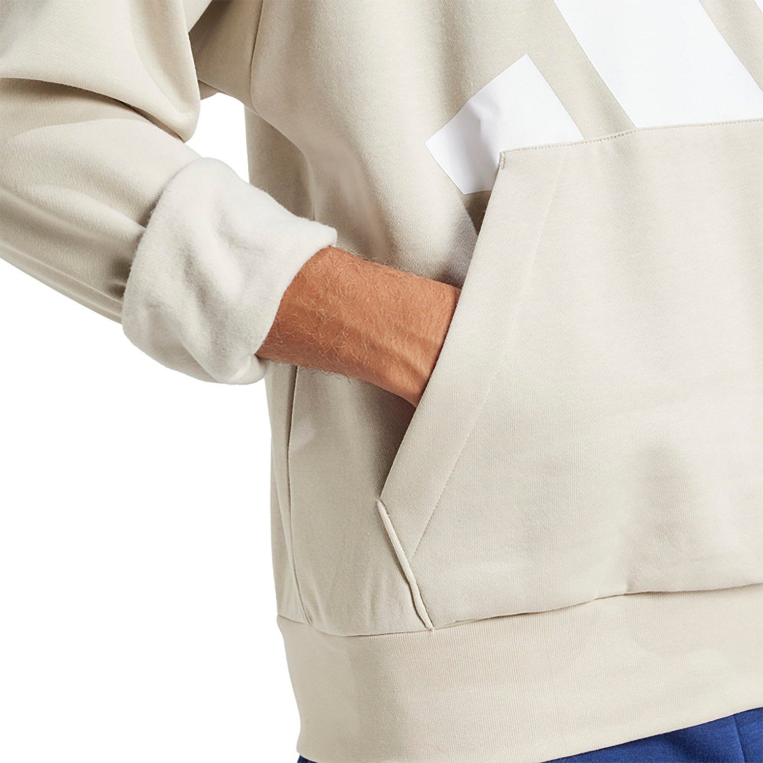 adidas Men's Essentials Big Logo Fleece Hoodie - view number 4