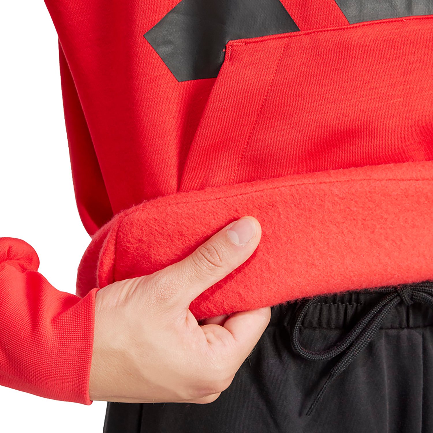 adidas Men's Essentials Big Logo Fleece Hoodie - view number 3