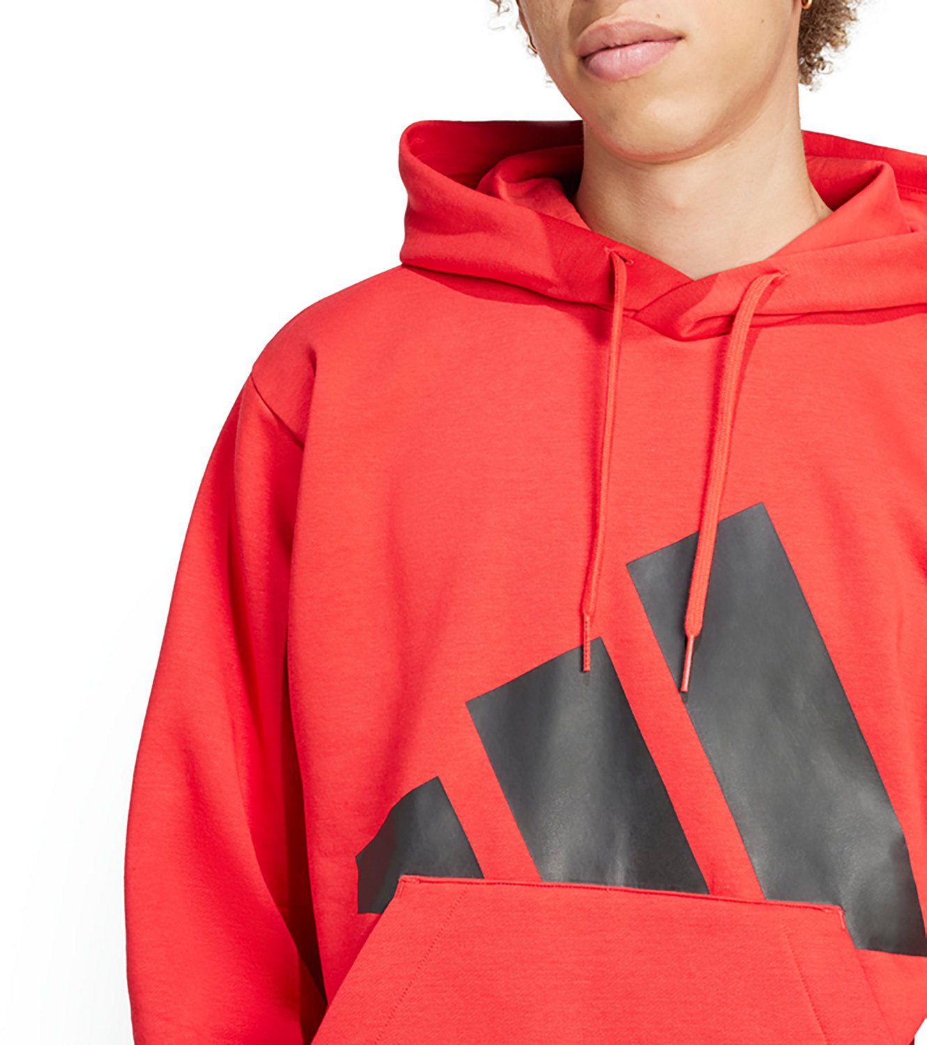 adidas Men's Essentials Big Logo Fleece Hoodie - view number 4