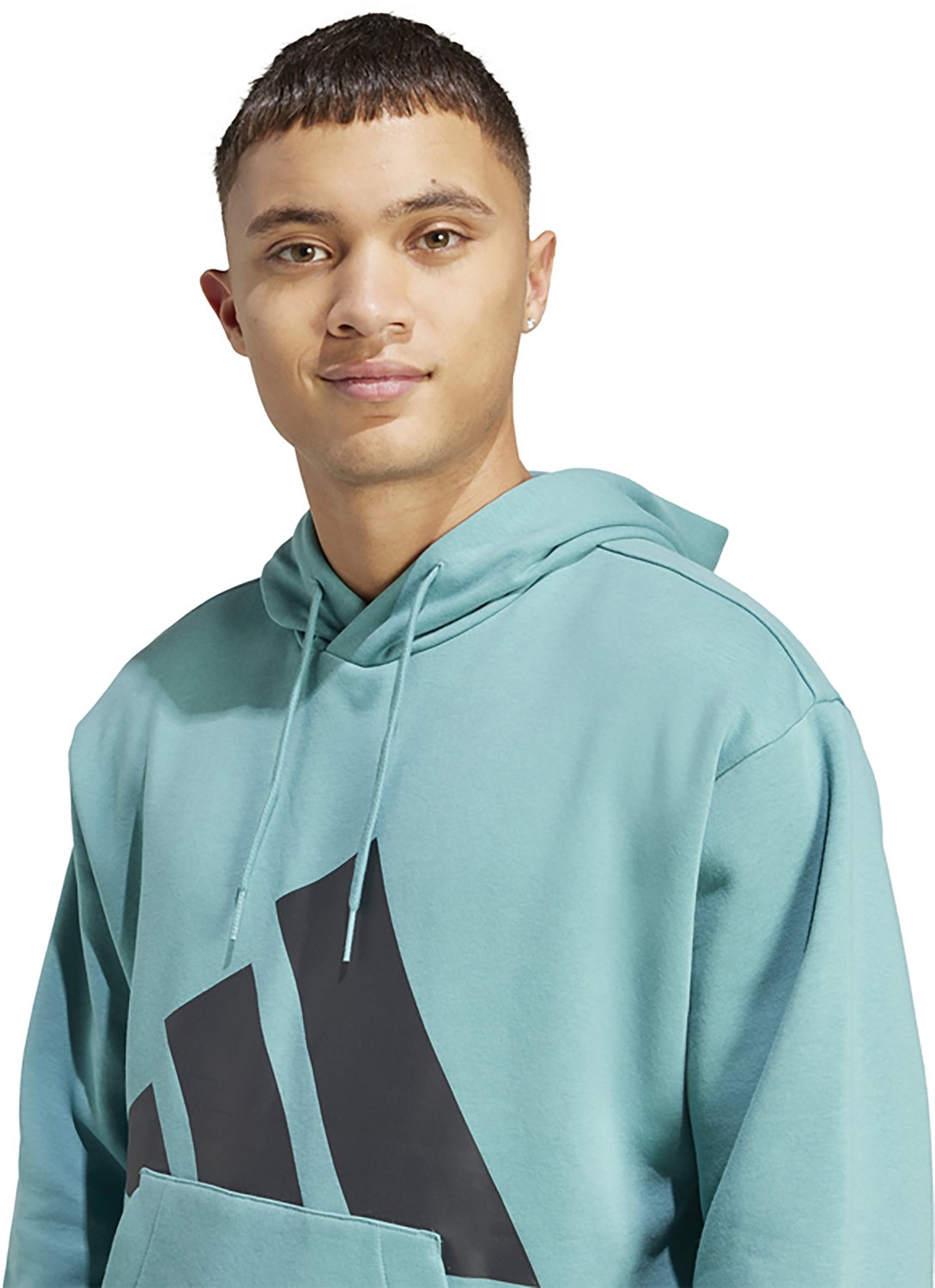 adidas Men's Essentials Big Logo Fleece Hoodie - view number 3