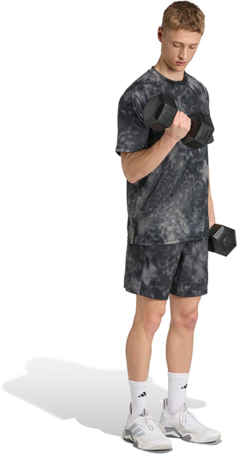 adidas Men's Sea Allover Print Shorts 7 in - view number 5