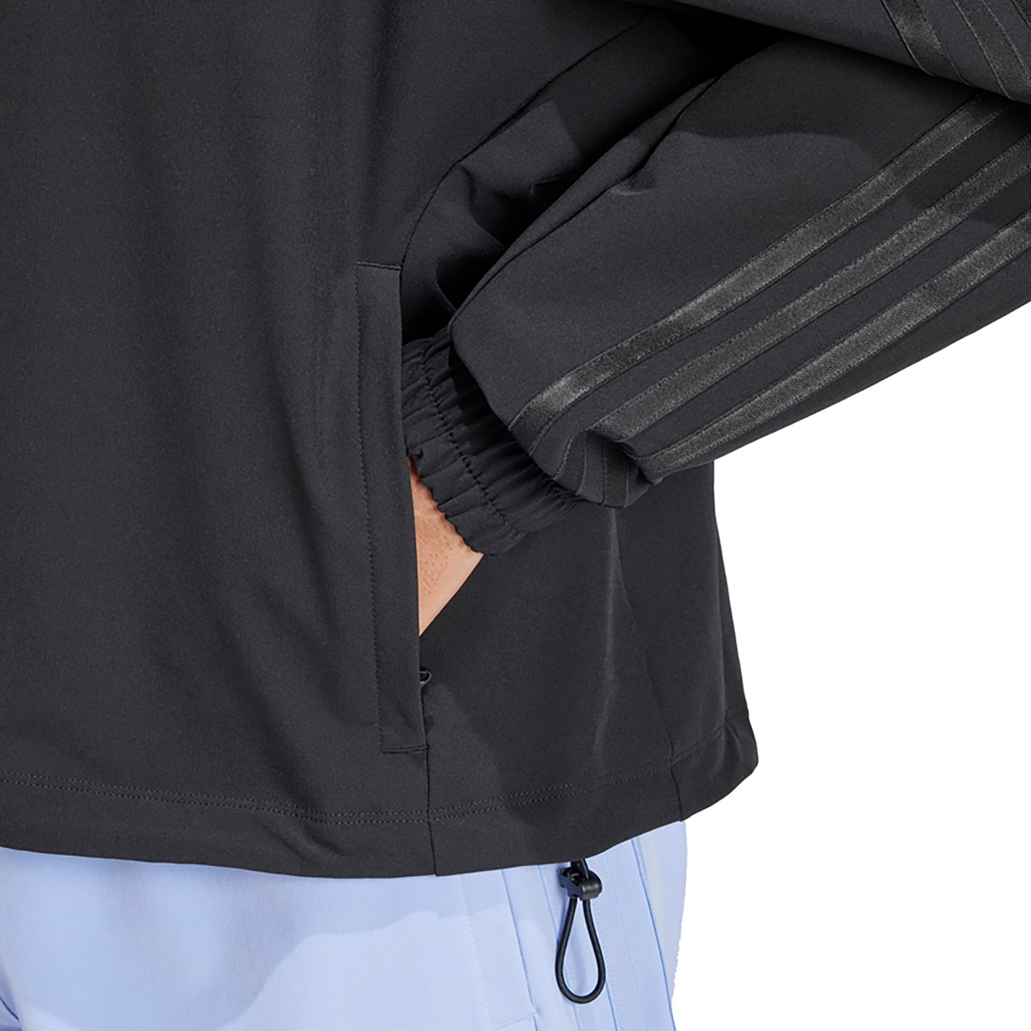 adidas Women's Pacer All Gym Tonal 3-Stripes Woven Jacket - view number 3