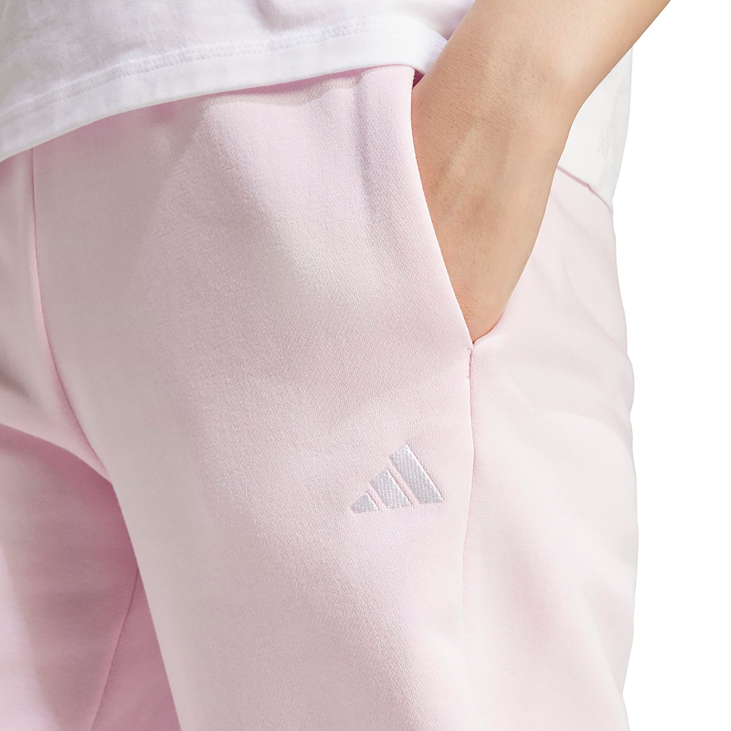 adidas Women's Essentials Small Logo Feel Cozy Open Hem Pants - view number 4