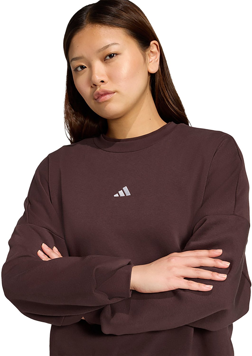 adidas Women's Essentials Small Logo Feel Cozy Sweatshirt - view number 3