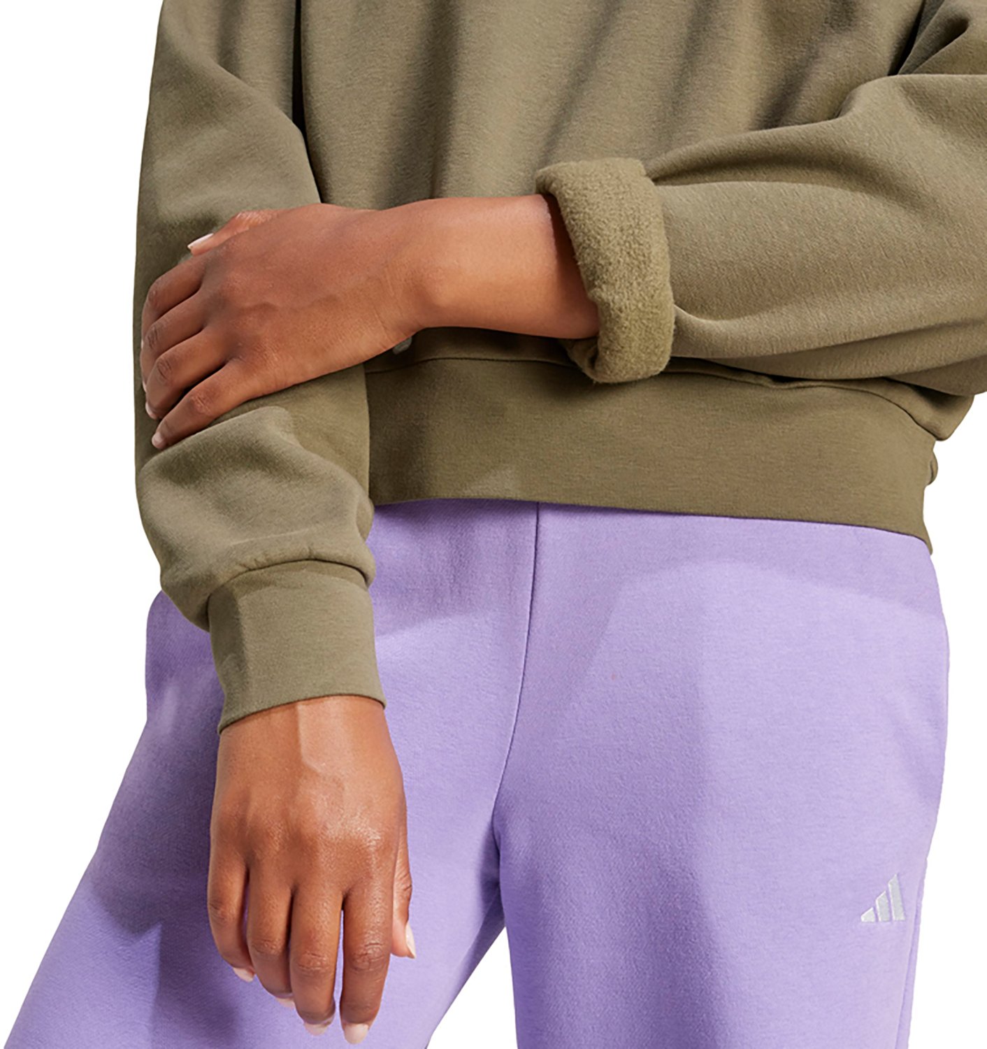 adidas Women's Essentials Small Logo Feel Cozy Sweatshirt - view number 4