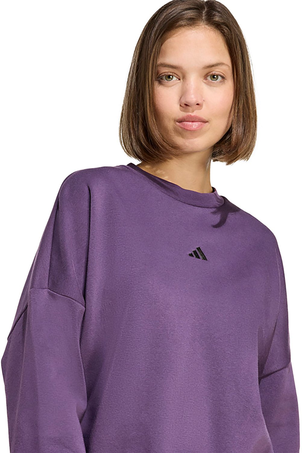 adidas Women's Essentials Small Logo Feel Cozy Sweatshirt - view number 4