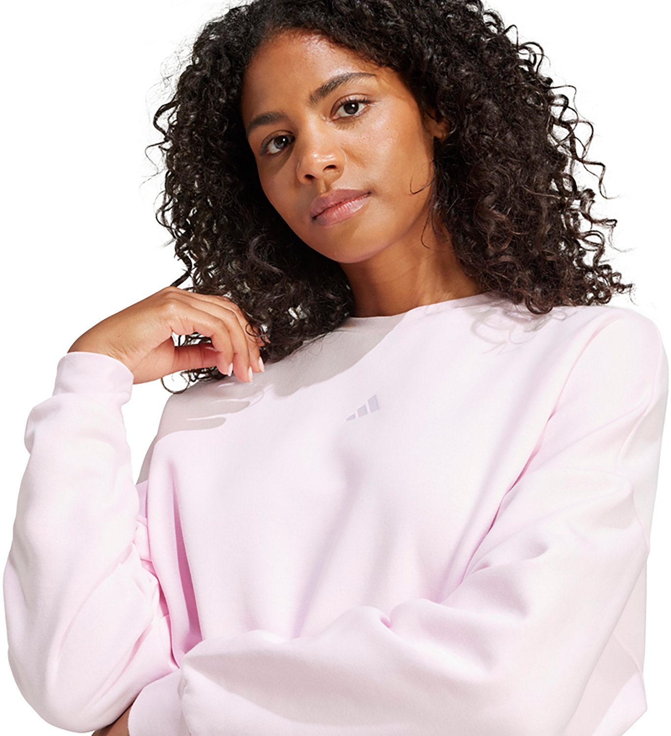 adidas Women's Essentials Small Logo Feel Cozy Sweatshirt - view number 3