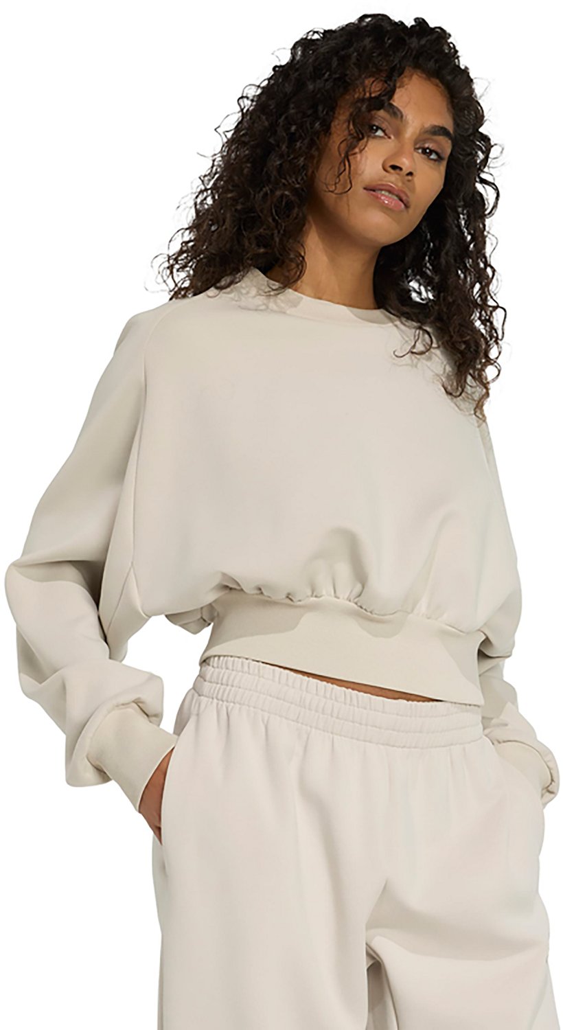 adidas Women's ALL SZN Soft Lux Loose Sweatshirt - view number 5