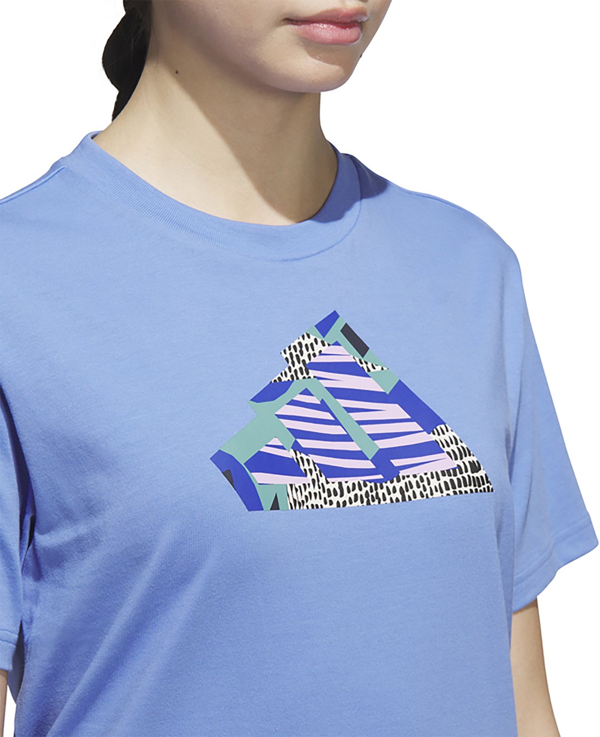 adidas Women's DIY Collage Graphic T-shirt - view number 3