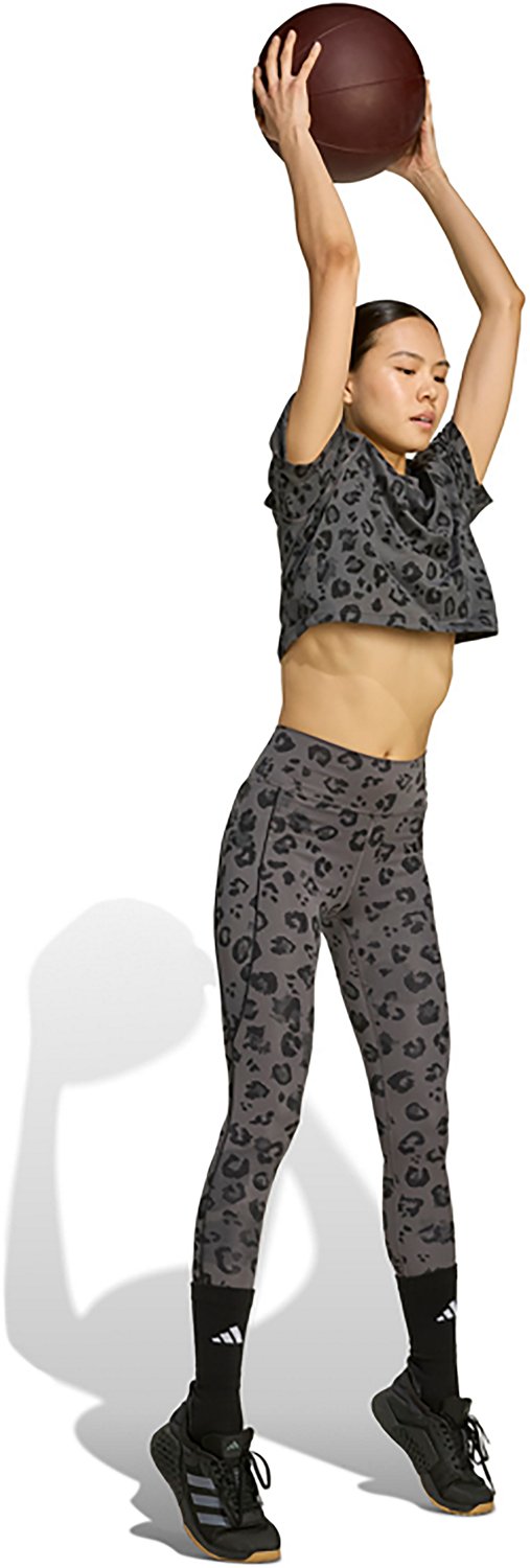 adidas Women's Workout Essentials AOP T-shirt - view number 5