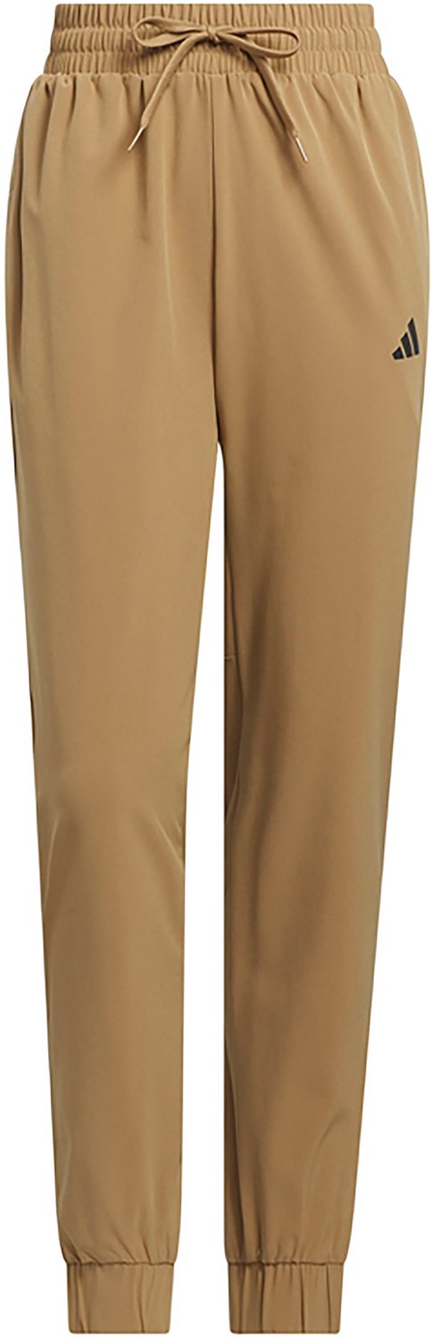 【ADIDAS】Train Essential 3S Woven Pants JD6522 CLOTHING - Train Essentials 3-Stripes Woven Pants - Beige