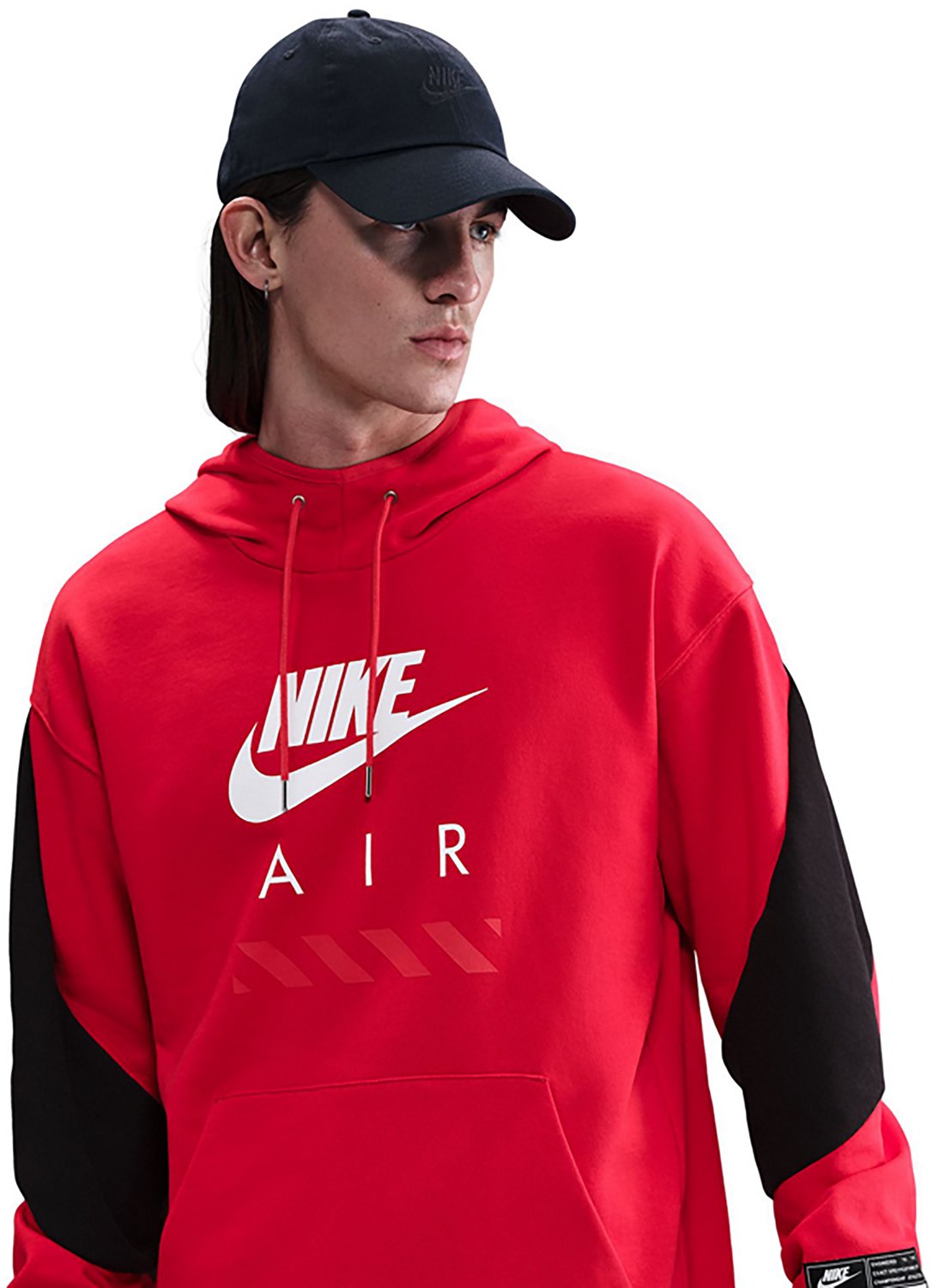 Nike Men's Air Fleece Pullover Hoodie - view number 3
