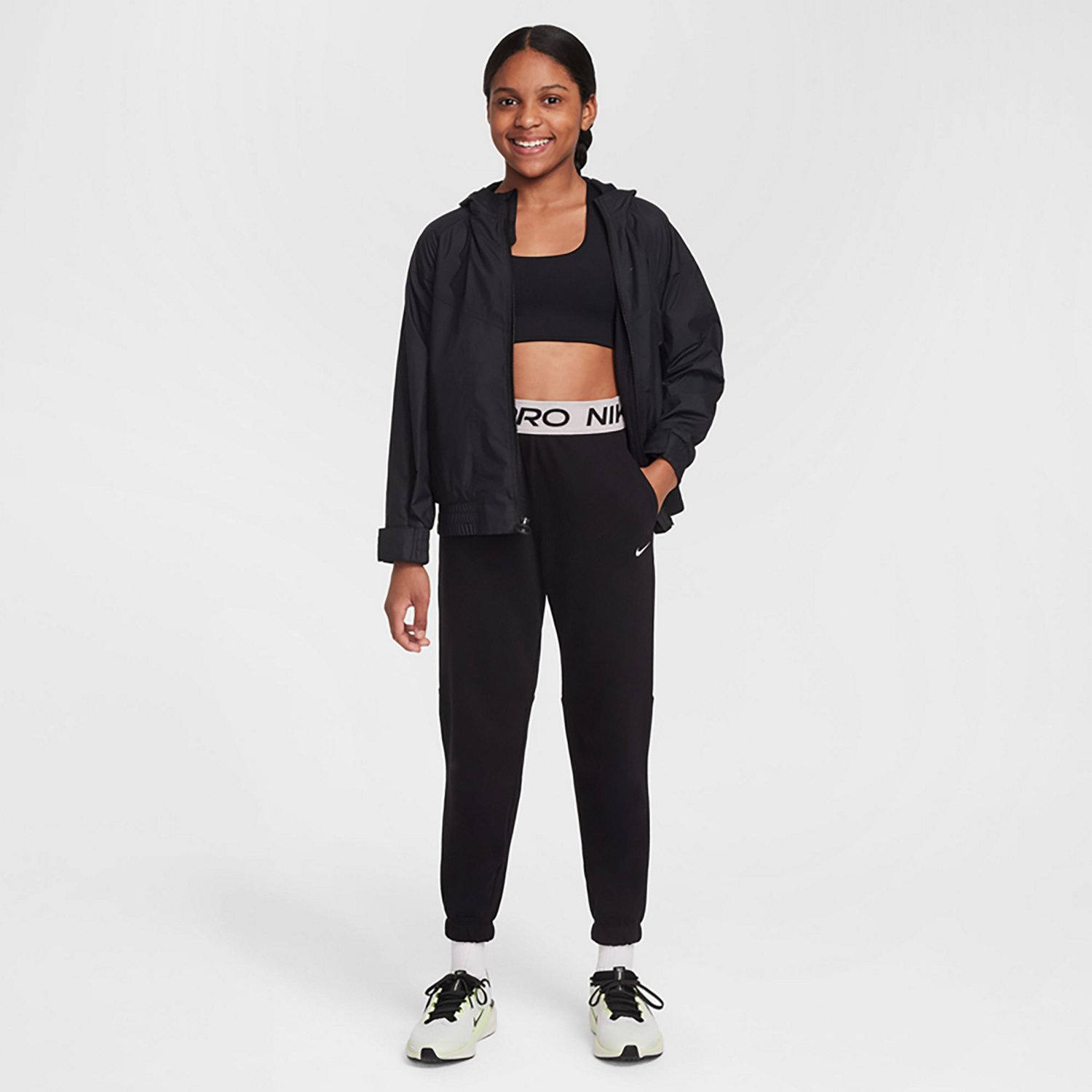 Nike Girls' Dri-FIT Fleece Joggers - view number 8