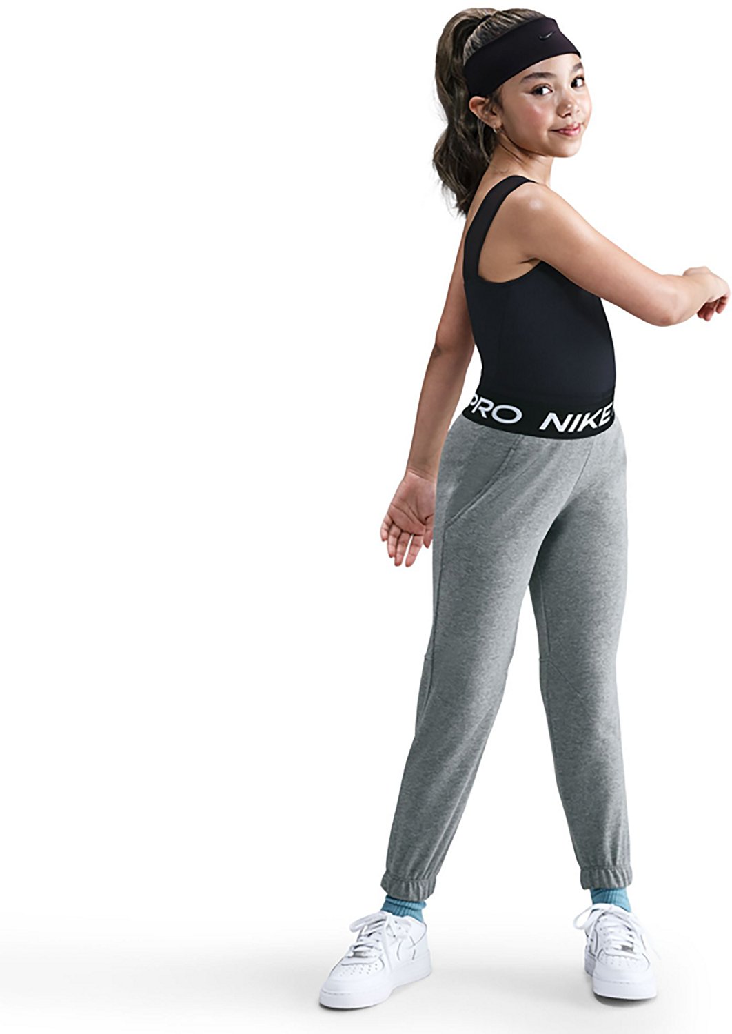 Nike Girls' Dri-FIT Fleece Joggers - view number 3