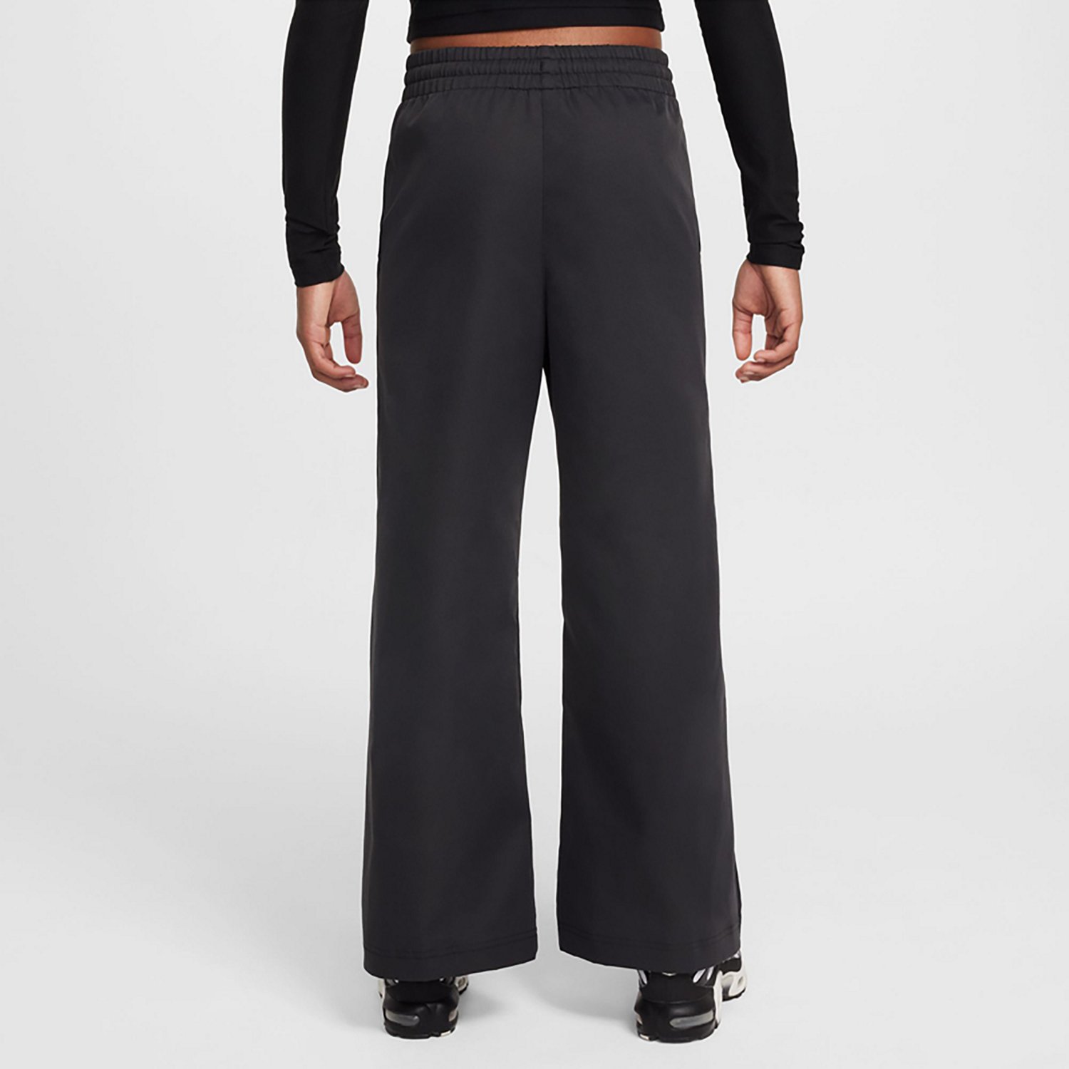 Nike Girls' Sportswear Woven Wide Leg Pants - view number 2