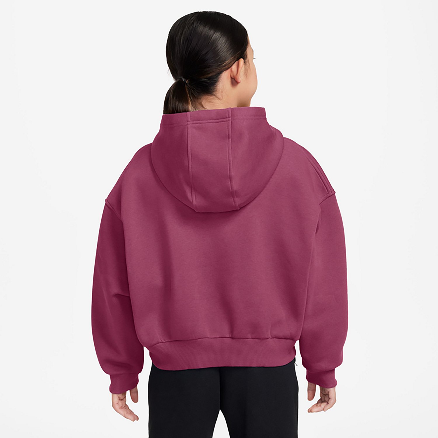 Nike Girls' Sportswear Club Fleece Boxy GX Star Hoodie - view number 2