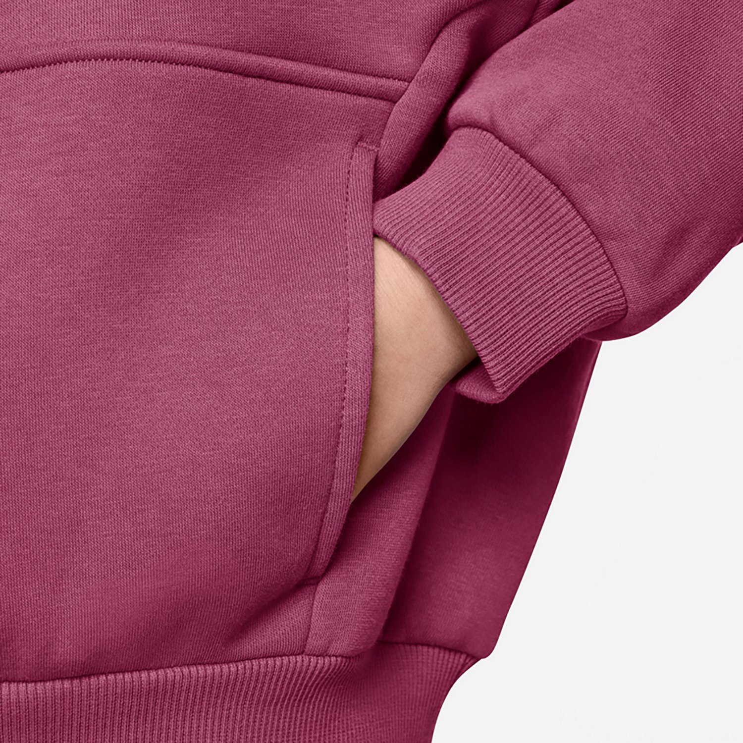 Nike Girls' Sportswear Club Fleece Boxy GX Star Hoodie - view number 3