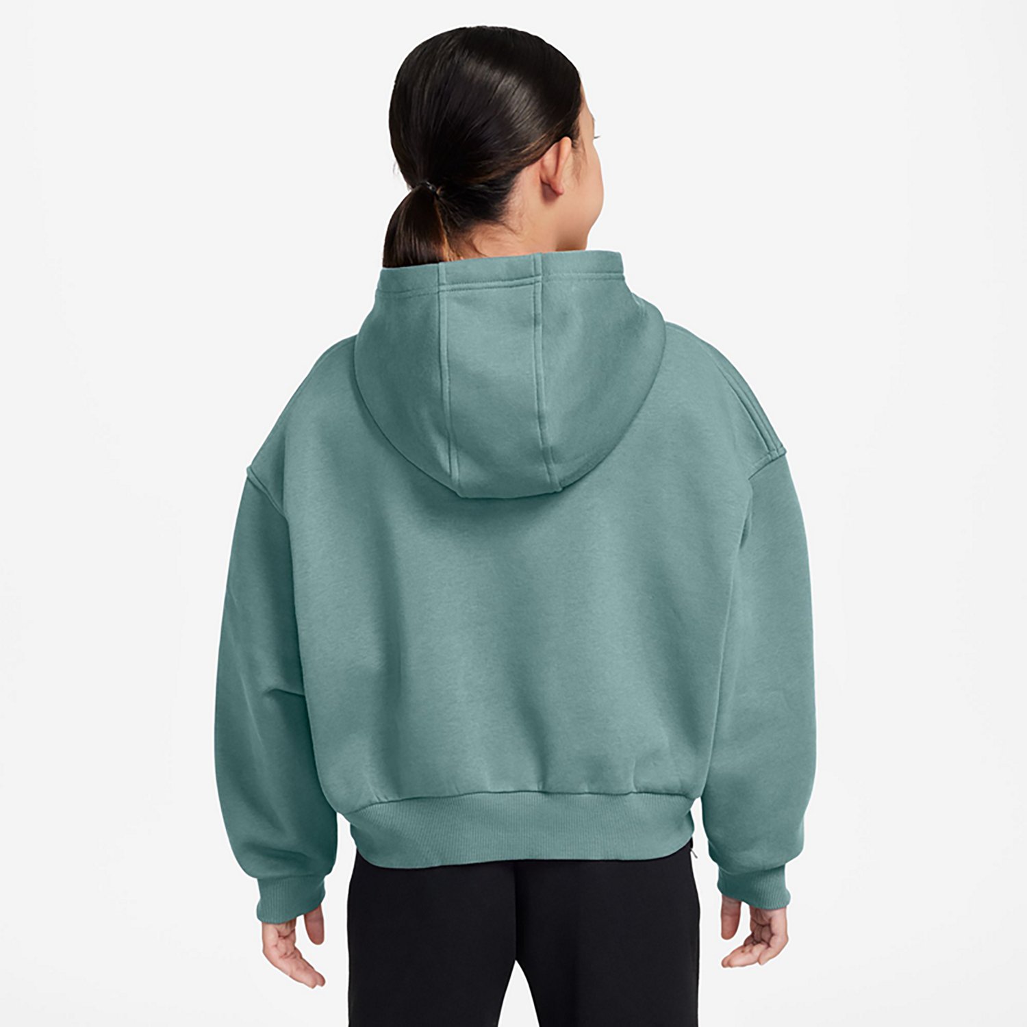Nike Girls' Sportswear Club Fleece Boxy GX Star Hoodie - view number 2