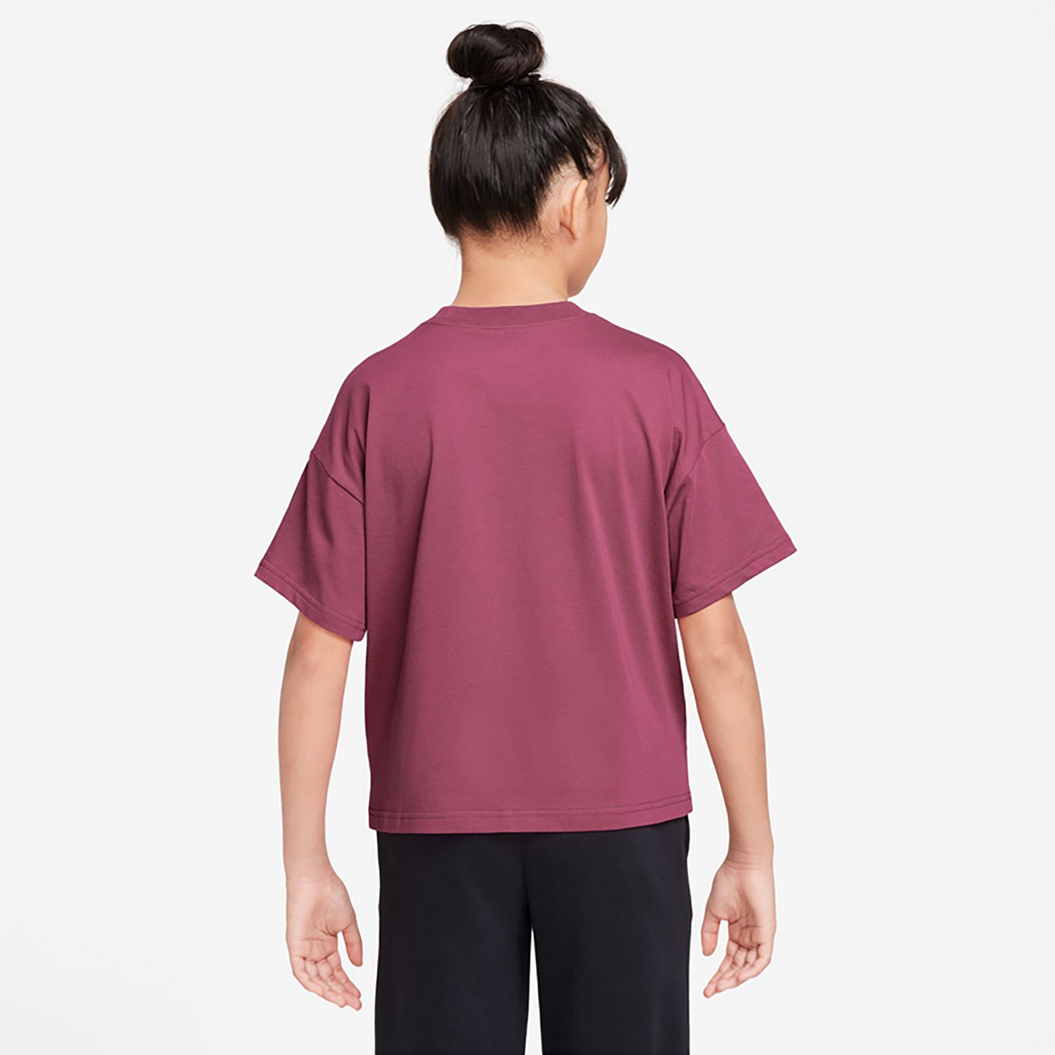 Nike Girls' Sportswear Essential Doodle 2 Graphic T-shirt