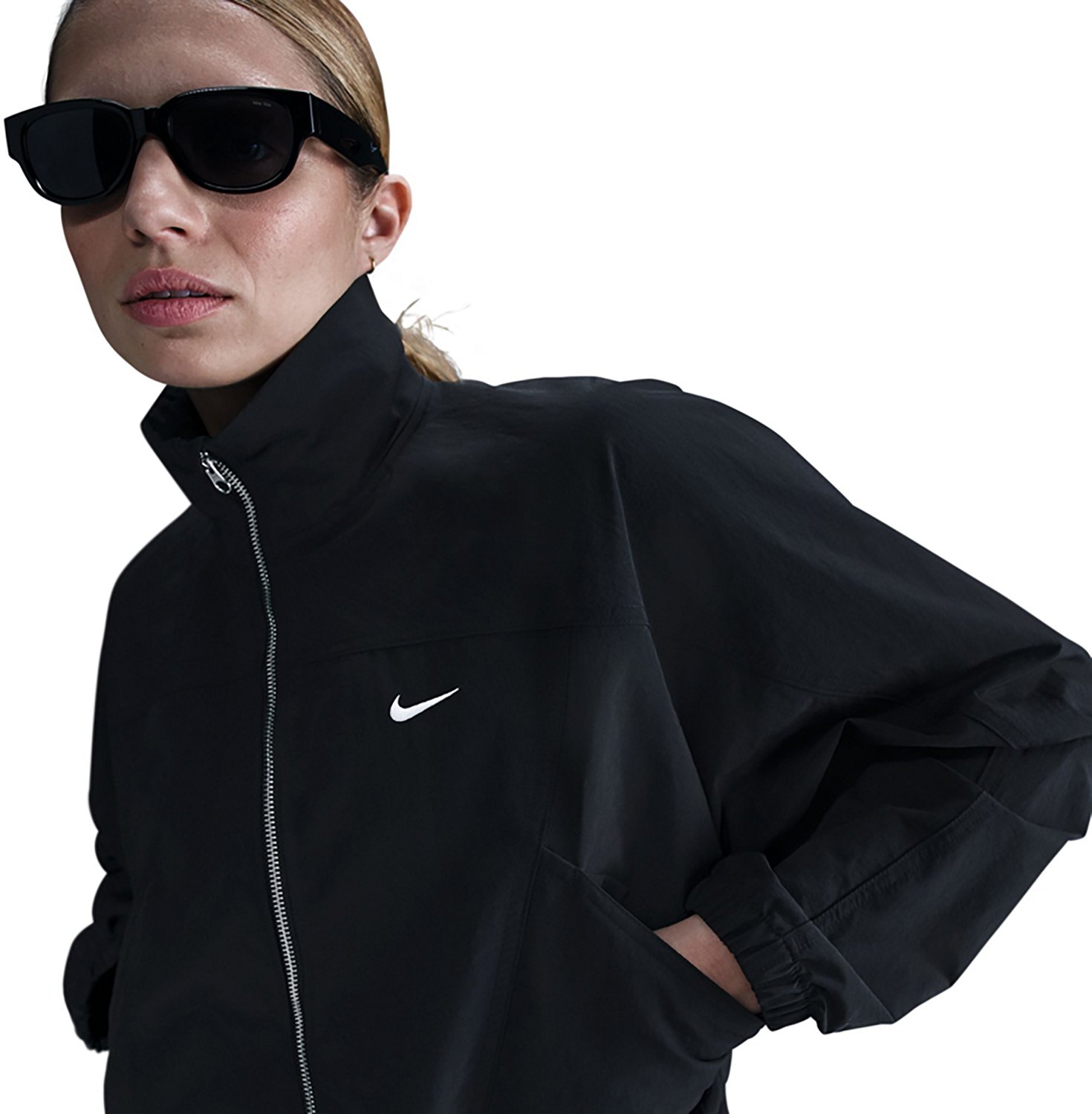 Nike Women's Sportswear Everything Woven Oversize Repel UV Protection Jacket - view number 3