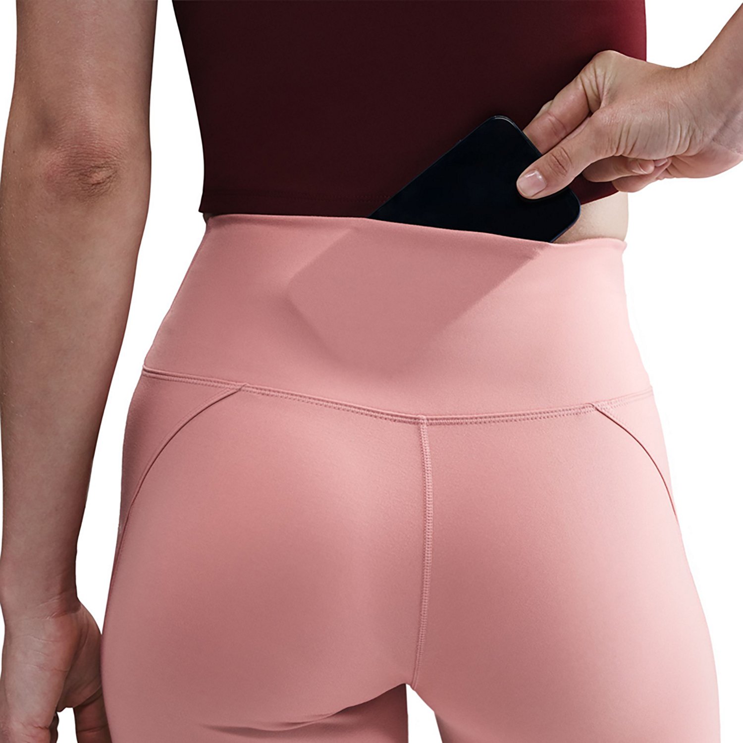 Nike Women's One High Waisted 7/8 Leggings - view number 6