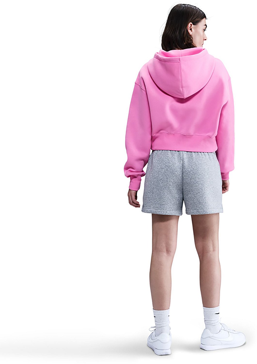 Nike Women's Sportswear Phoenix Fleece Loose Full Zip Crop Hoodie - view number 2