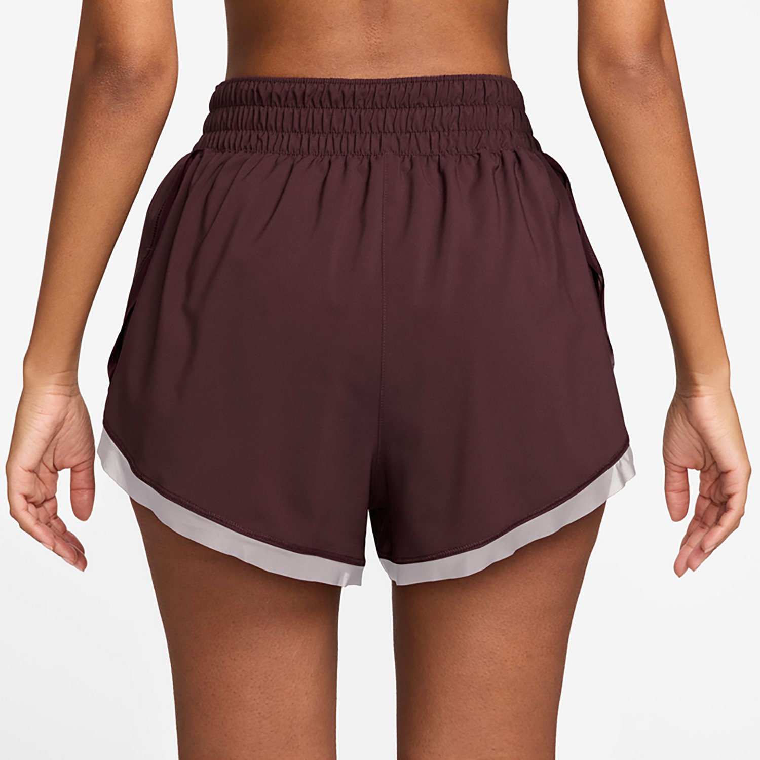 Nike Women's One Dri-FIT High Waisted Shorts 3 in - view number 2