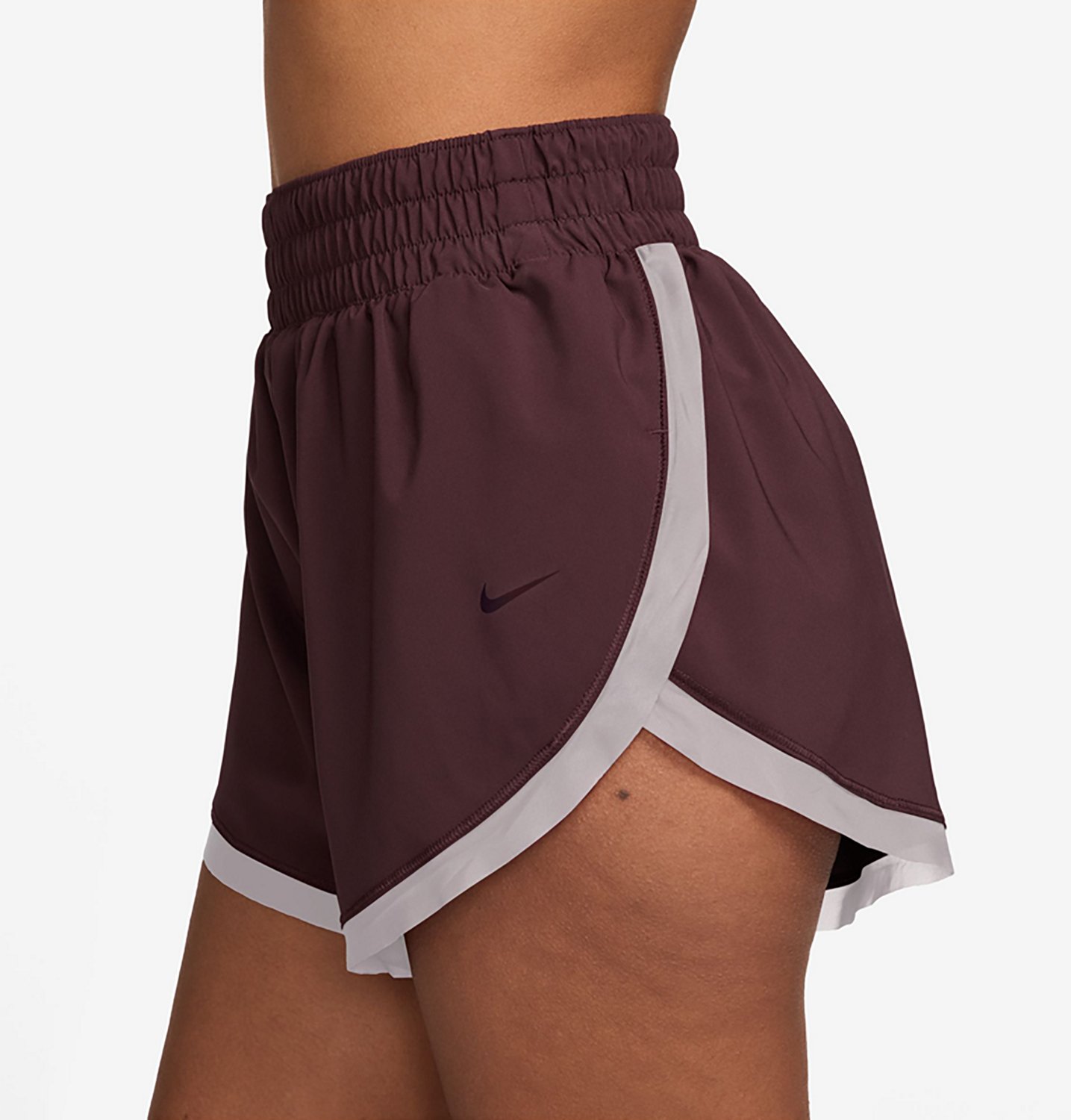 Nike Women's One Dri-FIT High Waisted Shorts 3 in - view number 3