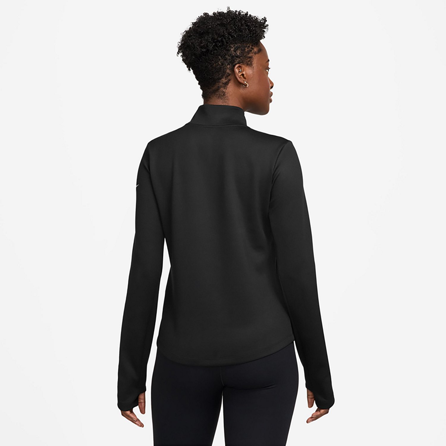 Nike Women's One Therma-Fit 1/2 Zip Mid Layer Top - view number 2
