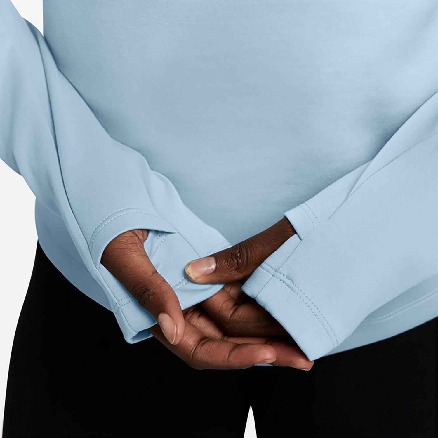 Nike Women's One Therma-Fit 1/2 Zip Mid Layer Top - view number 3