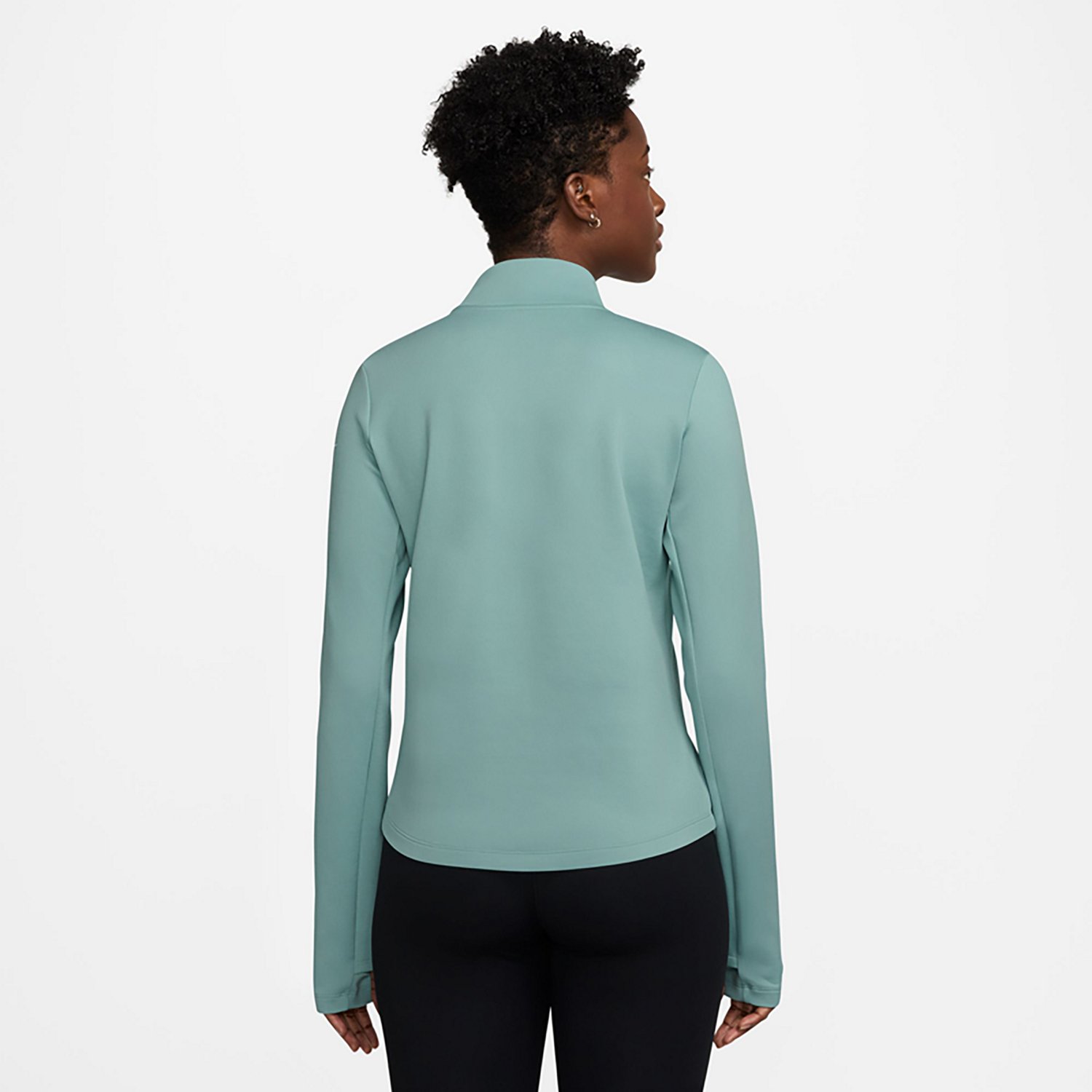 Nike Women's One Therma-Fit 1/2 Zip Mid Layer Top - view number 2
