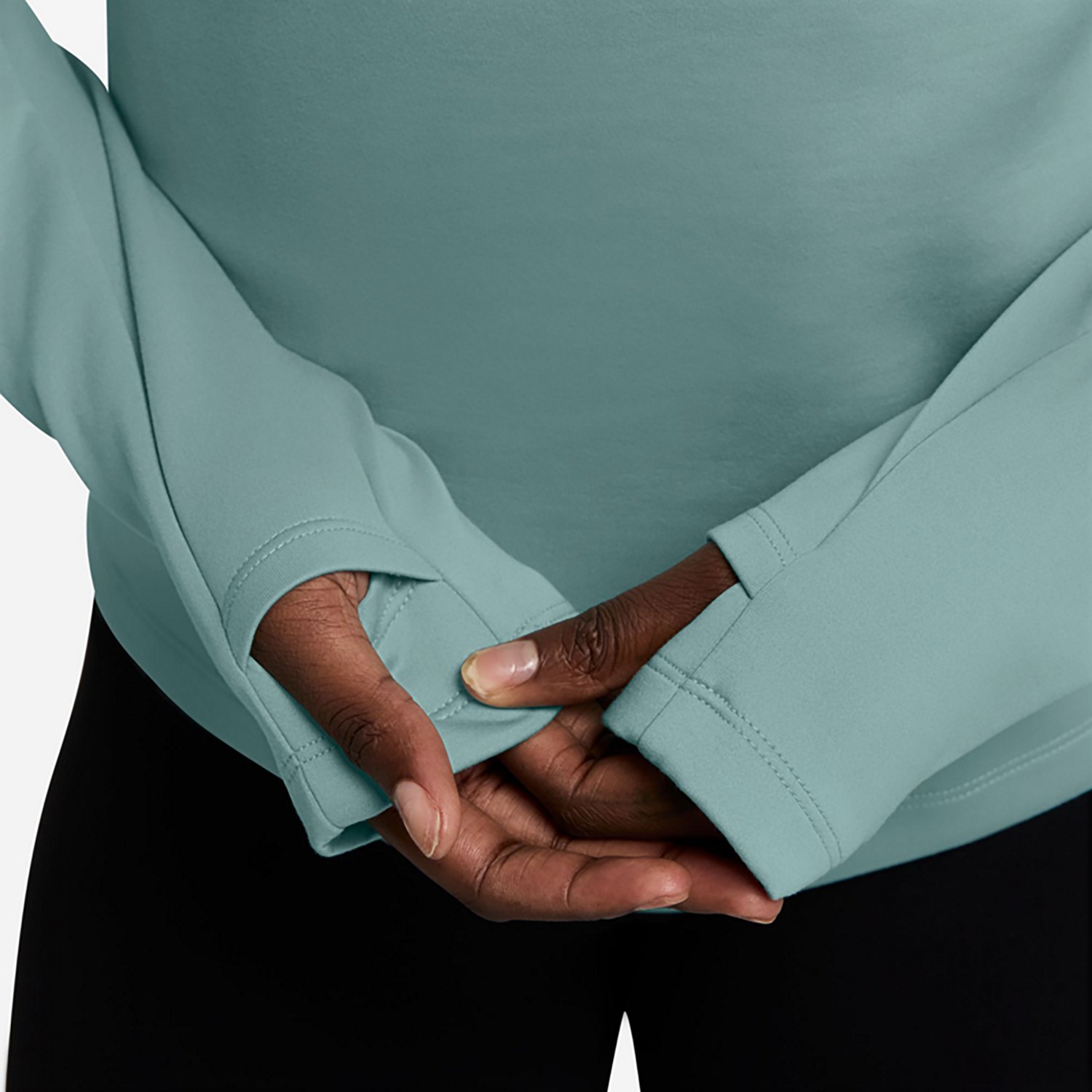 Nike Women's One Therma-Fit 1/2 Zip Mid Layer Top - view number 3