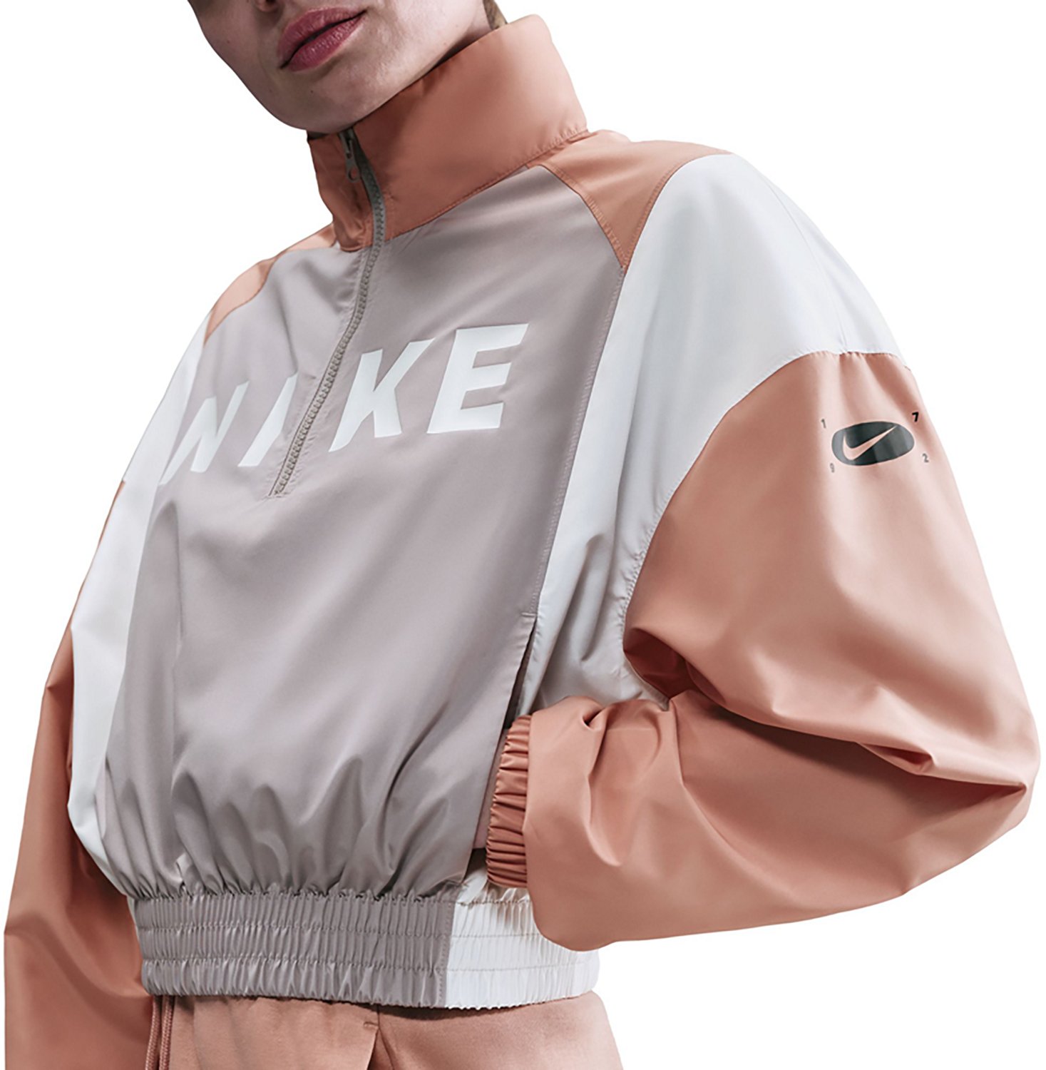 Nike Women's Sportswear Woven Lightweight Pullover Top - view number 3