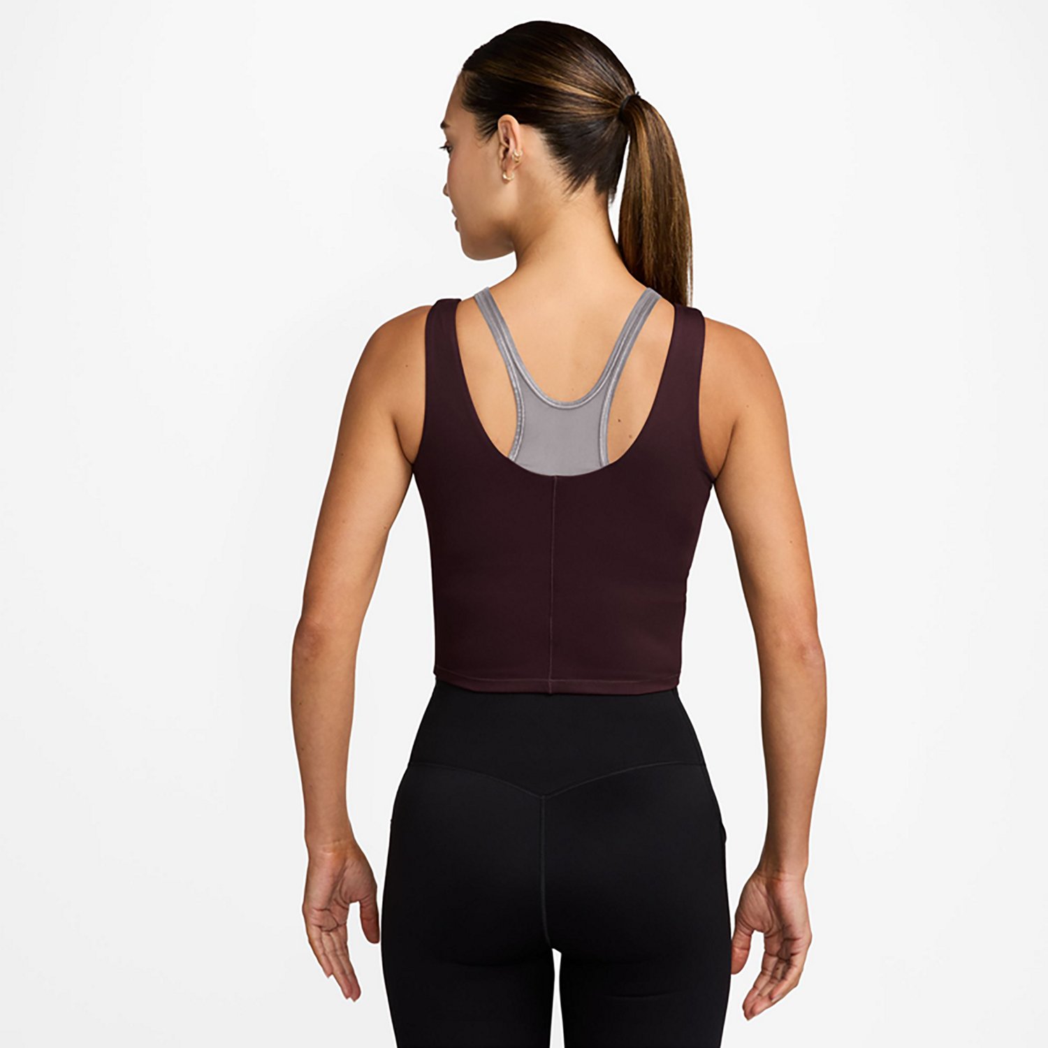 Nike Women's One Fitted Dri-FIT Cropped Tank Top - view number 2