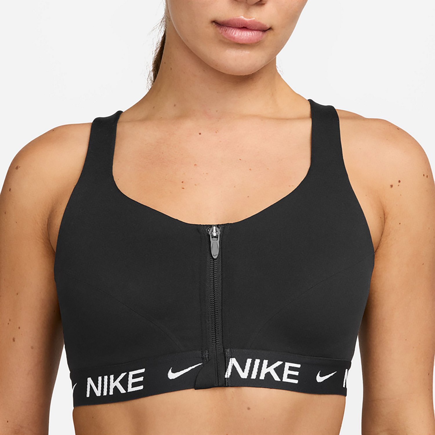 Nike Women's Indy High Support Padded Front Zip Sports Bra - view number 3