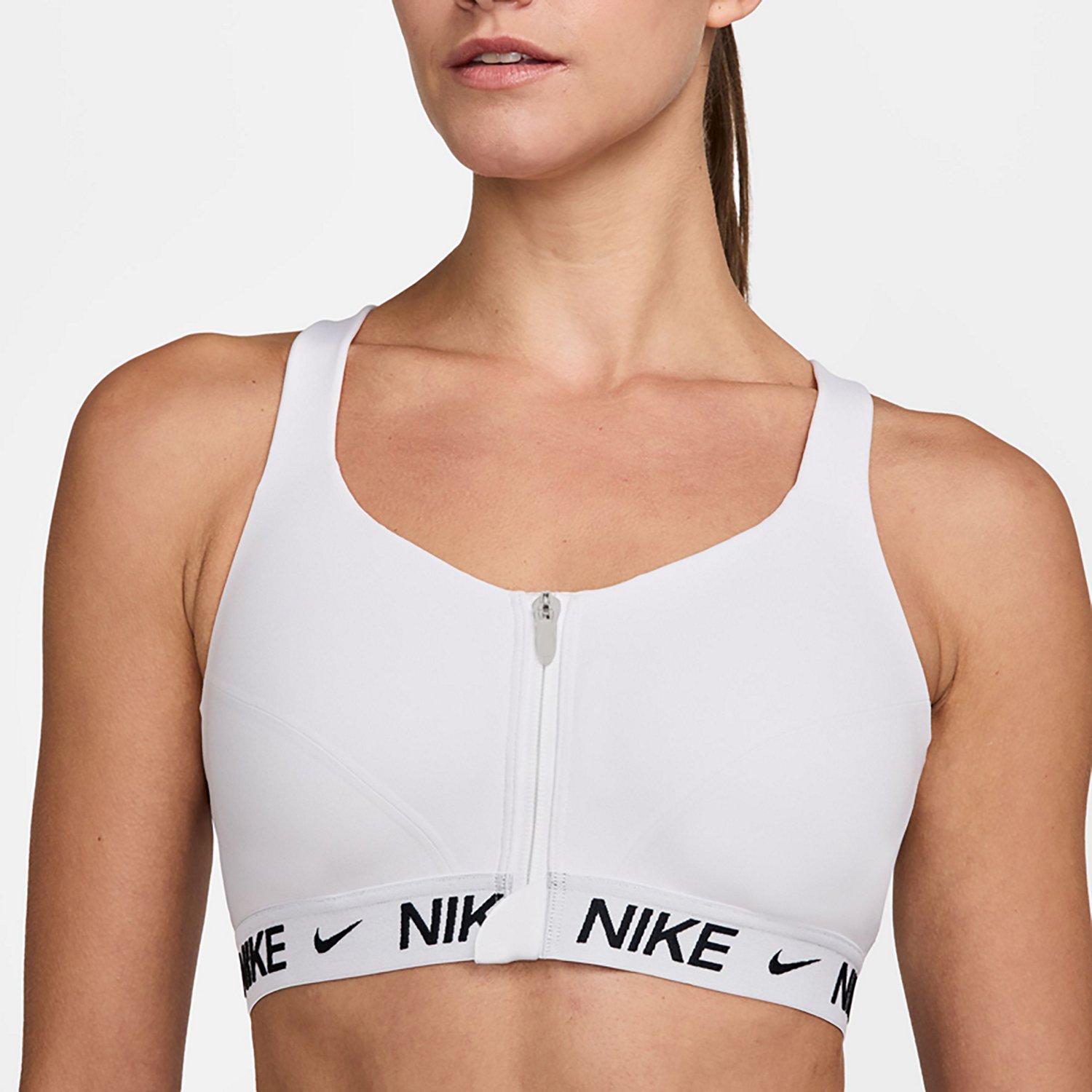 Nike Women's Indy High Support Padded Front Zip Sports Bra - view number 3