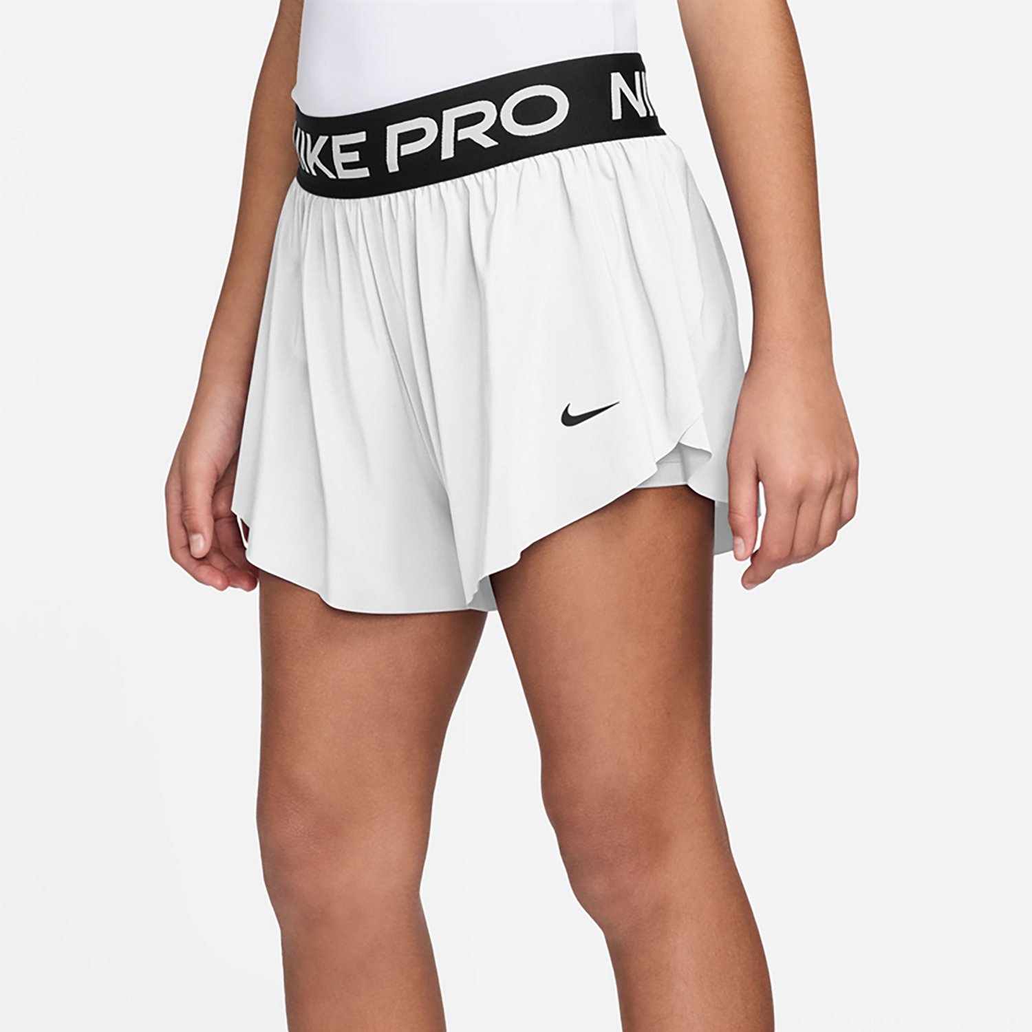 Nike Girls' Pro Dri-FIT 2 in 1 Knit Shorts 3 in - view number 3