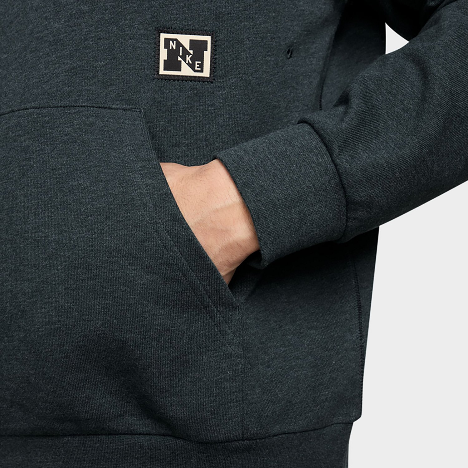 Nike Men's Gym Heritage Dri-FIT Fleece Training Hoodie - view number 3