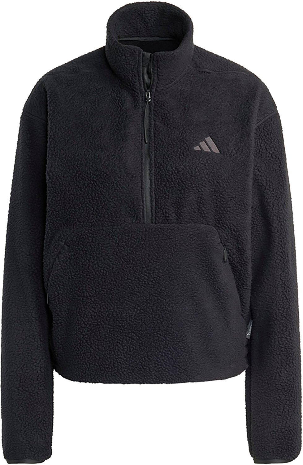 adidas Women's City Tech High Pile Fleece 1/2-Zip Top - view number 6