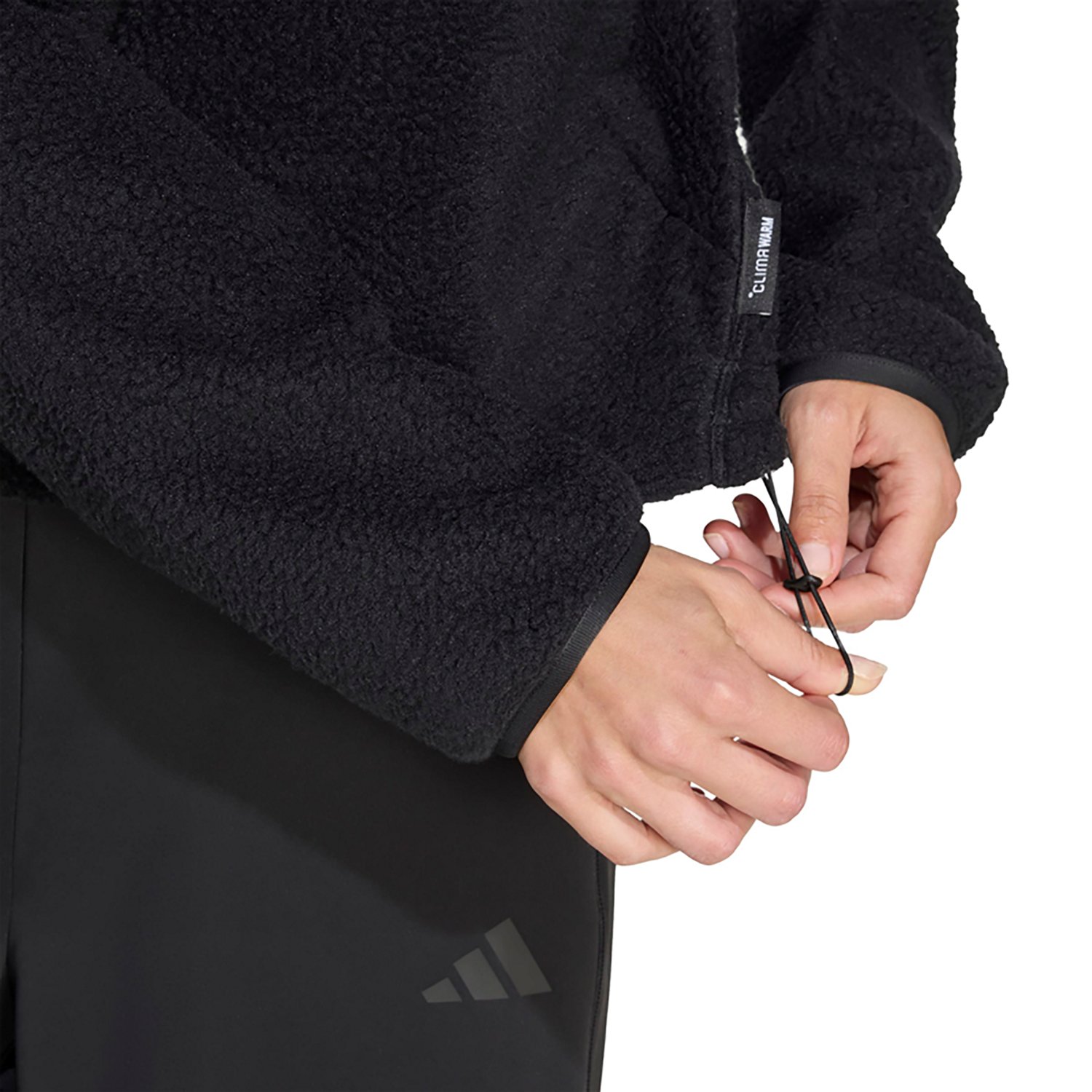 adidas Women's City Tech High Pile Fleece 1/2-Zip Top - view number 4