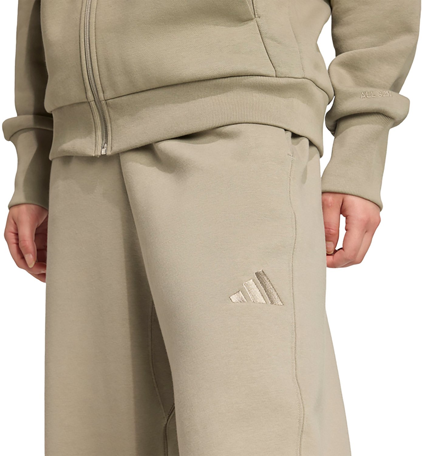 adidas Women's All SZN Fleece Loose Wide Leg Pants - view number 3