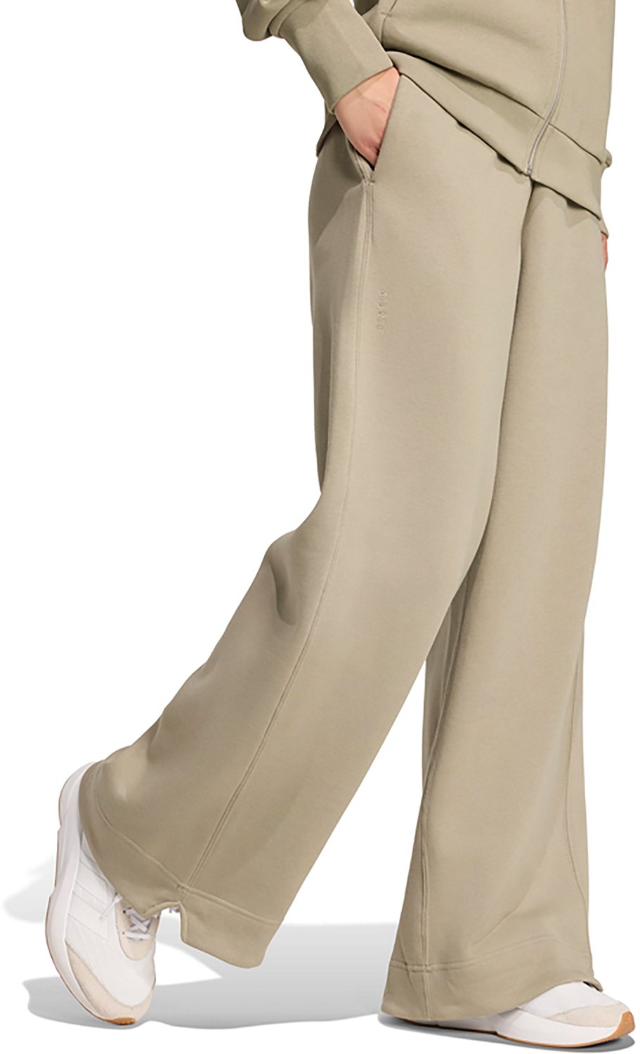 adidas Women's All SZN Fleece Loose Wide Leg Pants - view number 5